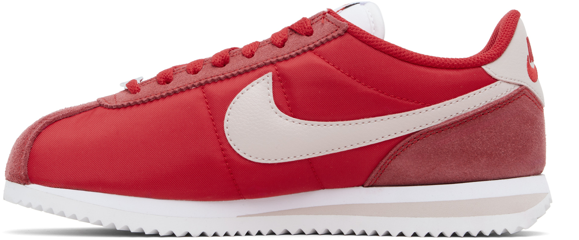 Nike - Baskets Cortez rouges en canevas