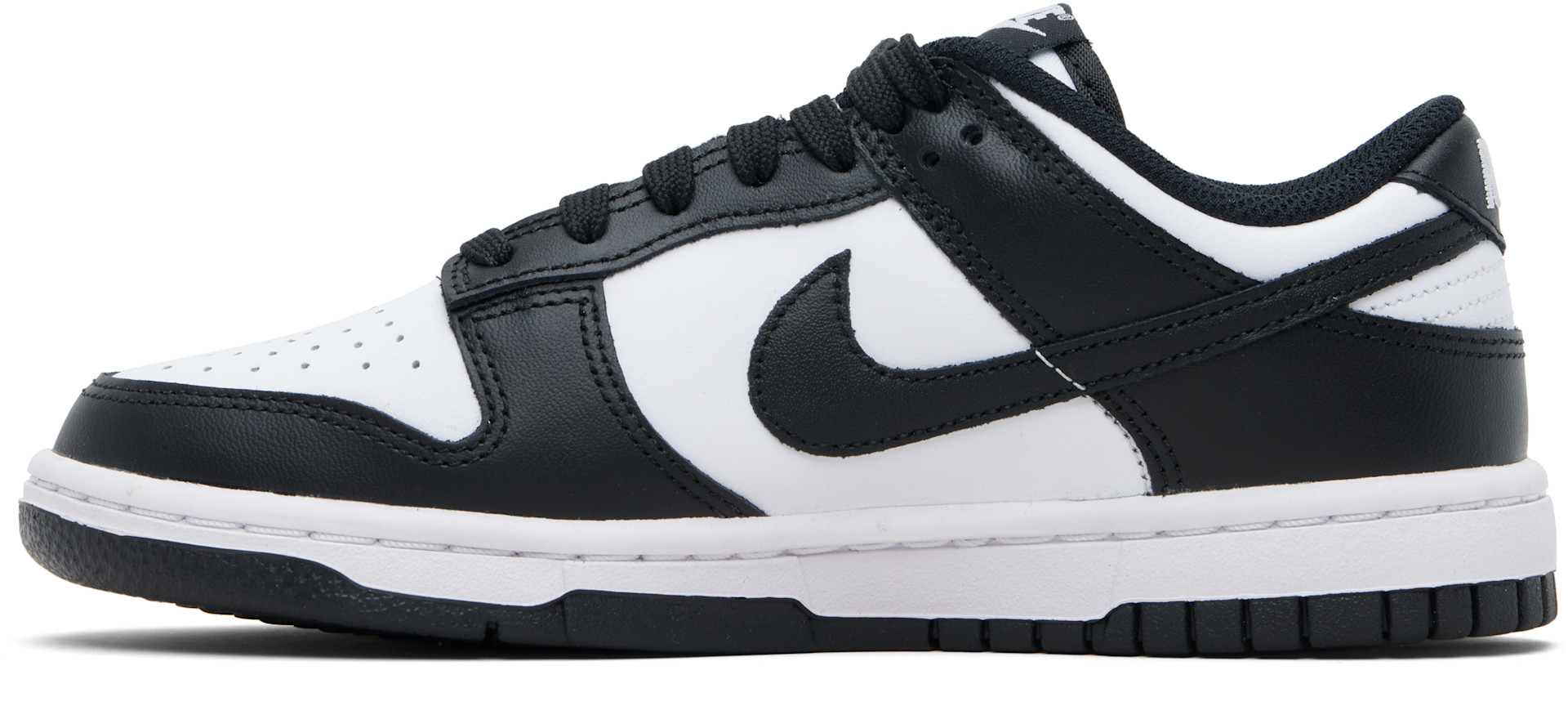 Nike - Baskets basses Dunk blanc et noir