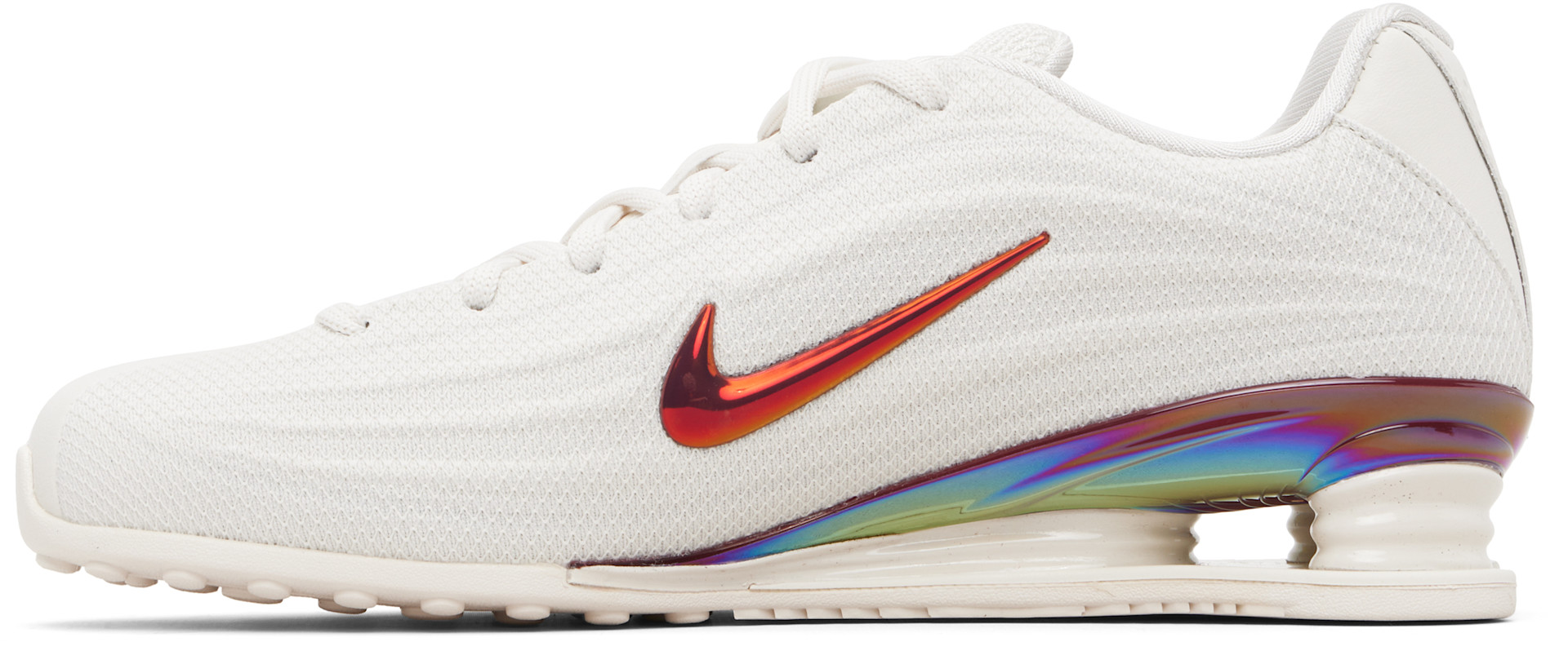 Nike - Baskets Shox Z SE blanc cassé