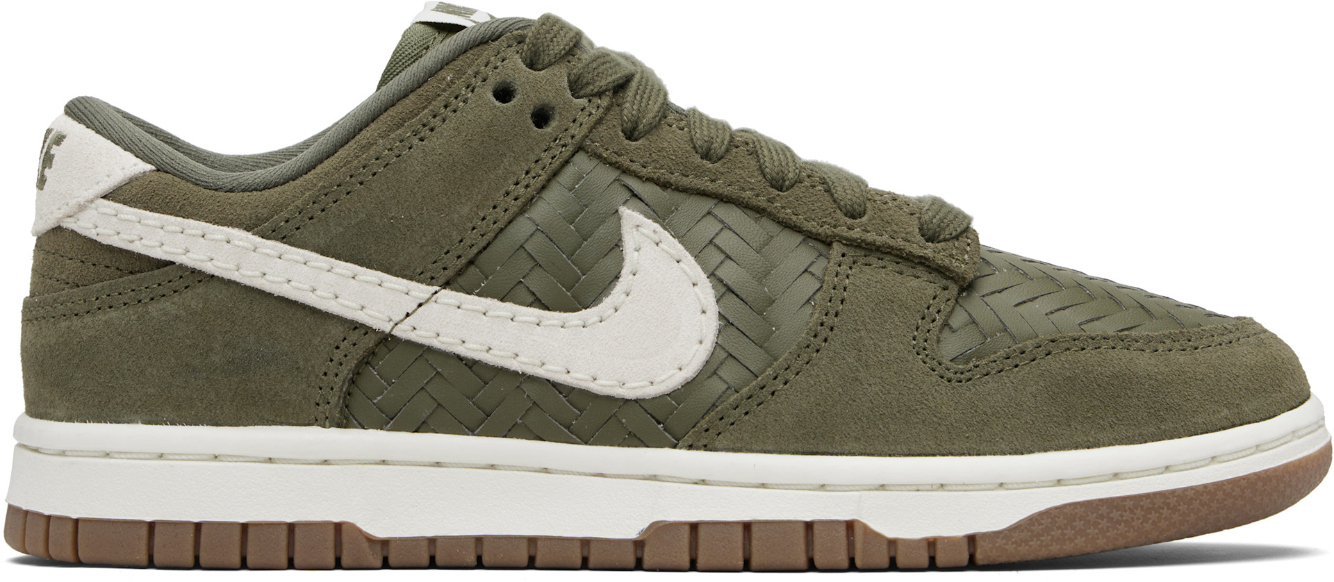 Nike - Baskets basses Dunk kaki édition spéciale