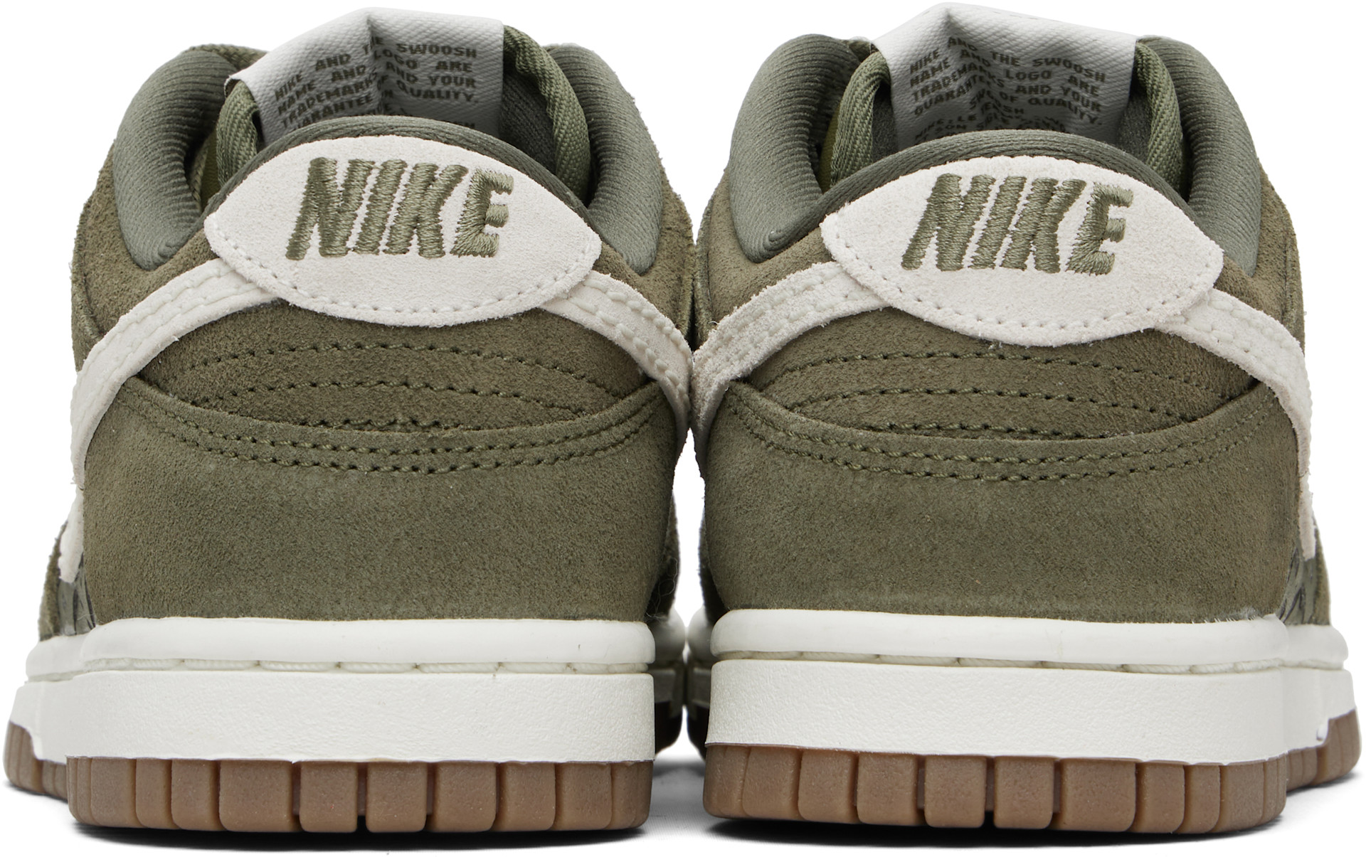 Nike - Baskets basses Dunk kaki édition spéciale