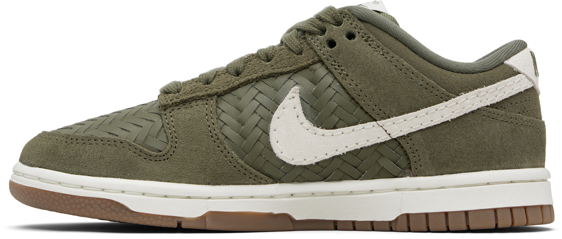 Nike - Baskets basses Dunk kaki édition spéciale