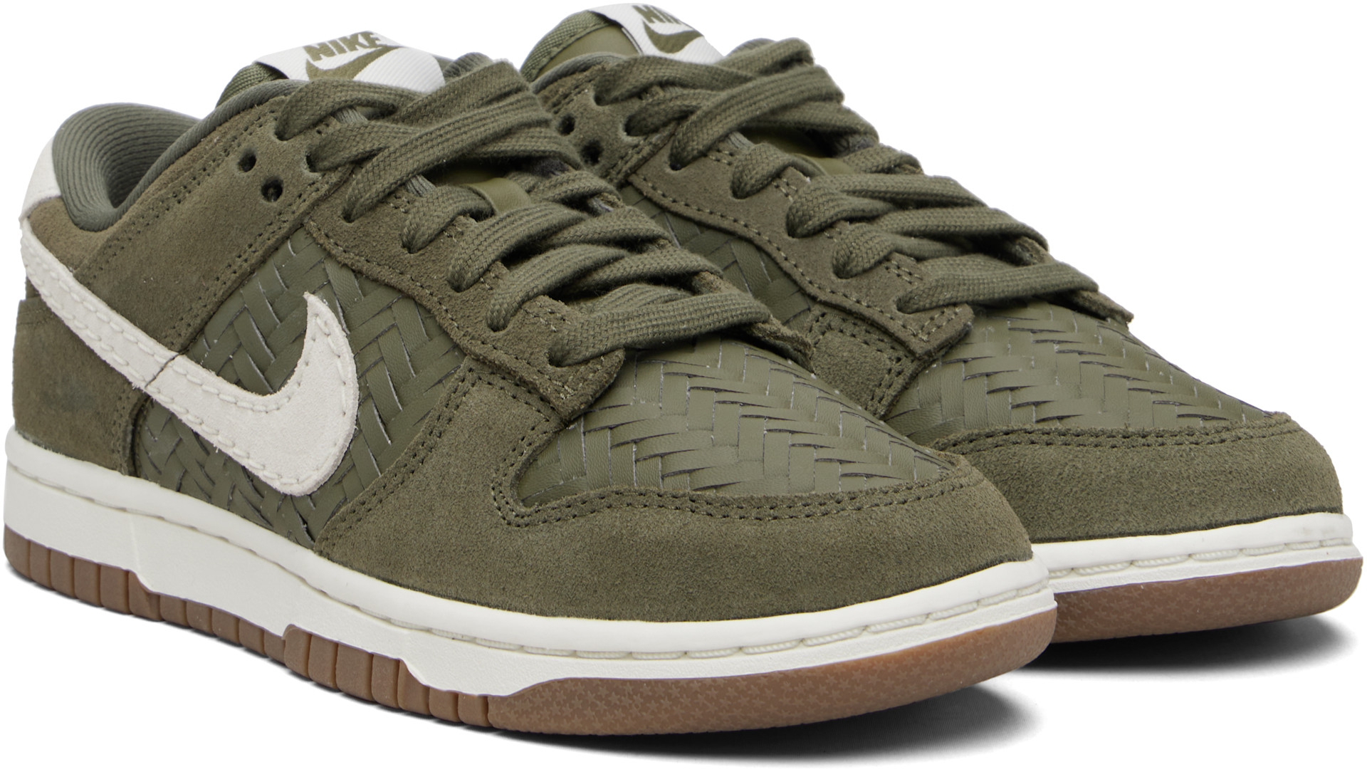 Nike - Baskets basses Dunk kaki édition spéciale