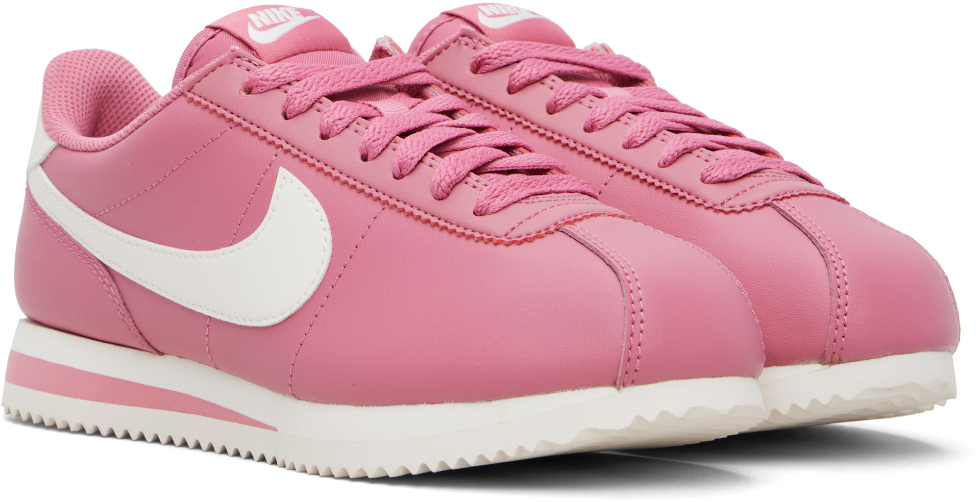 Nike - Baskets basses Cortez roses