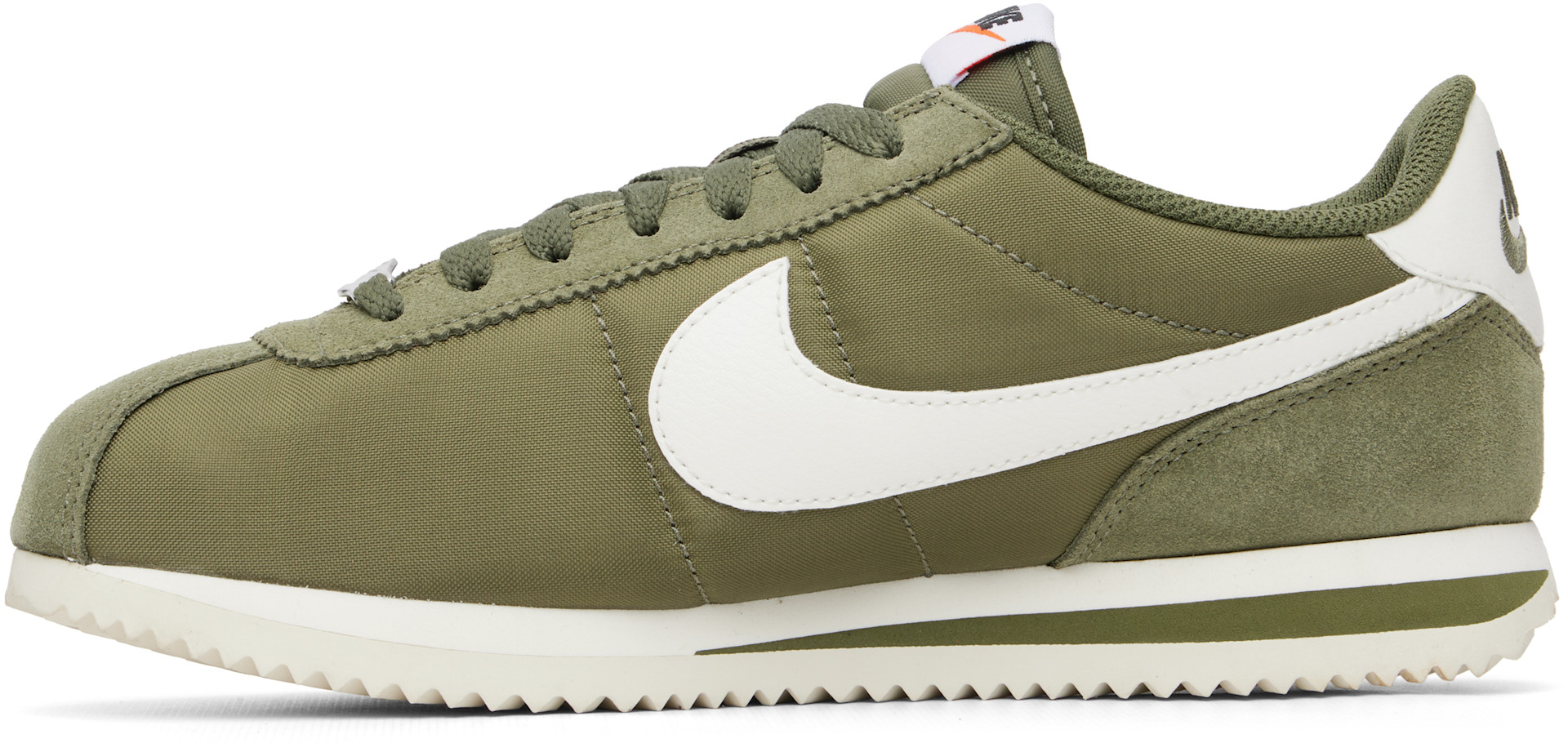 Nike - Baskets Cortez kaki en canevas