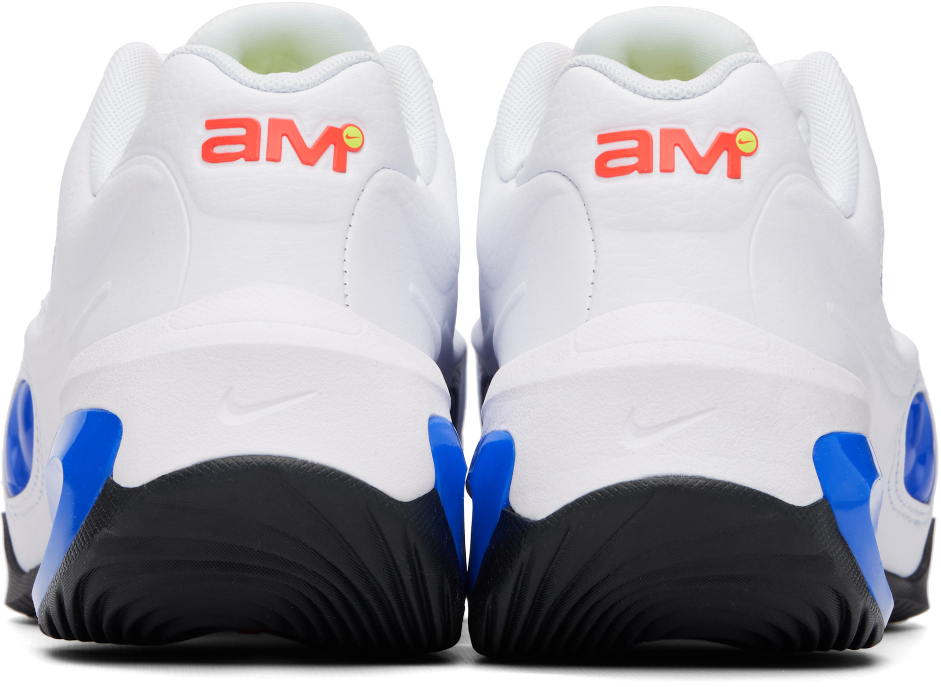 Nike: White & Navy Veneda Carter Edition Air Max Muse Sneakers