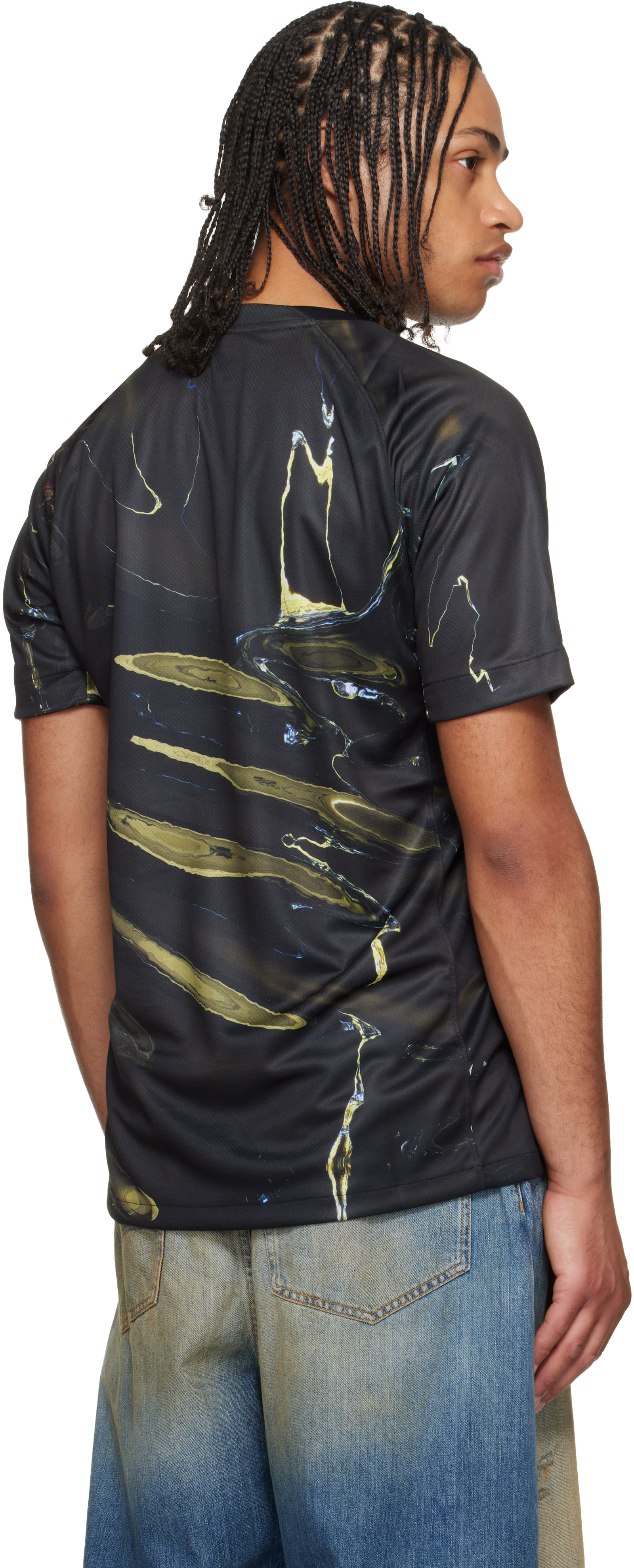 Nike: Black Paris Saint-Germain Edition 2026 Stadium Night Jersey