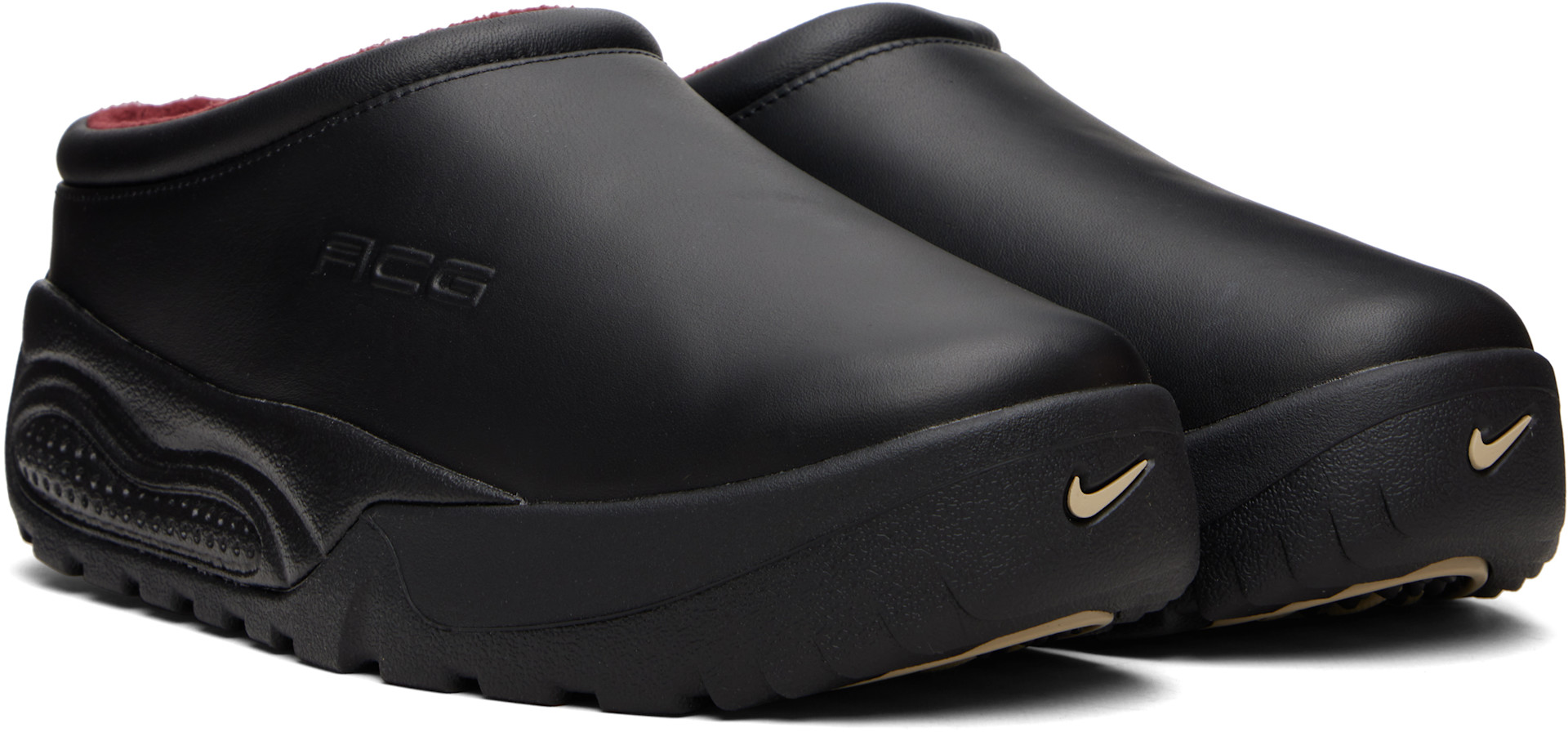 Nike: ブラック ACG Rufus スリッポン | SSENSE 日本