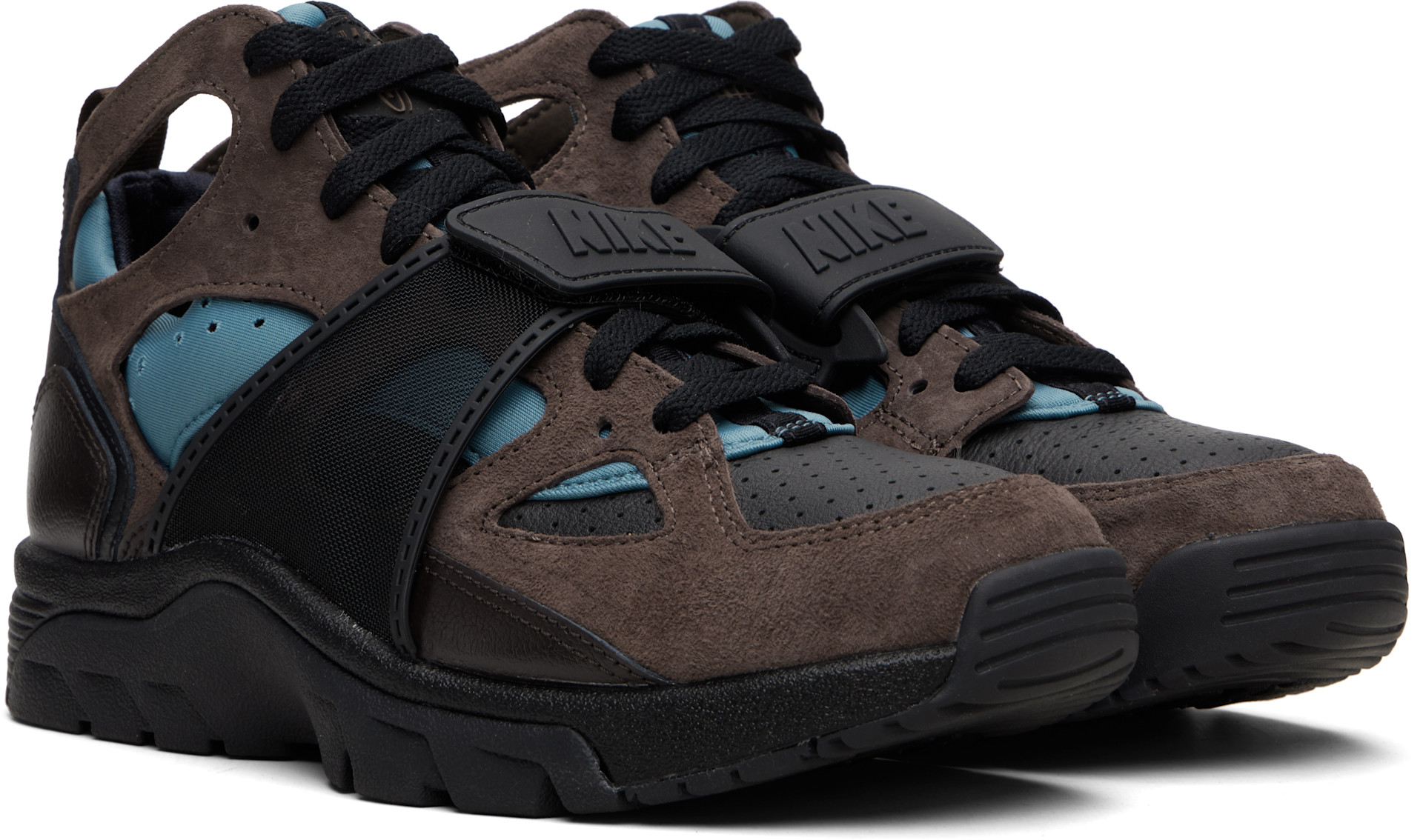 Nike: ブラック＆ブラウン Air Huarache スニーカー | SSENSE 日本