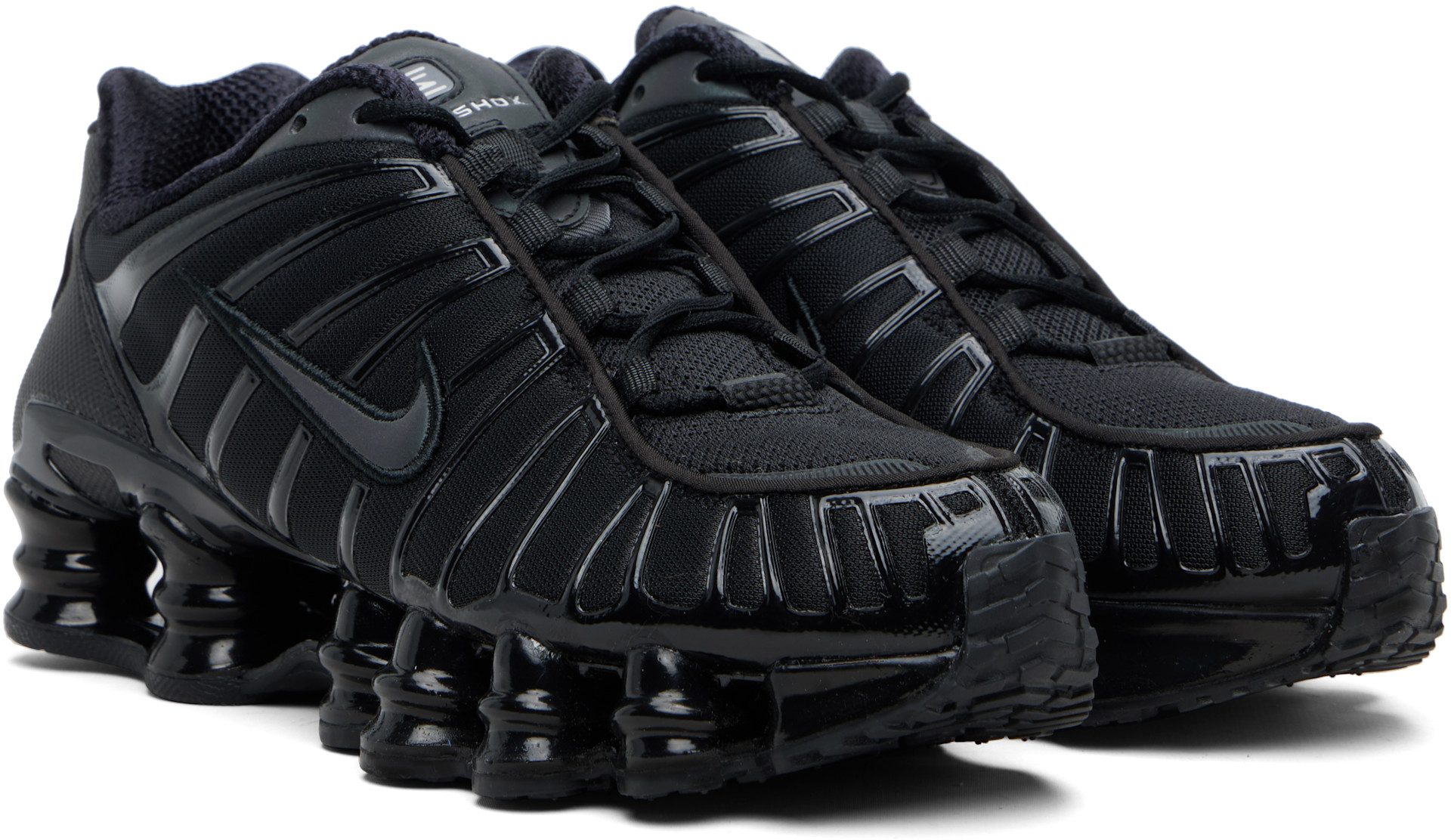 Nike: Black Shox TL Sneakers | SSENSE