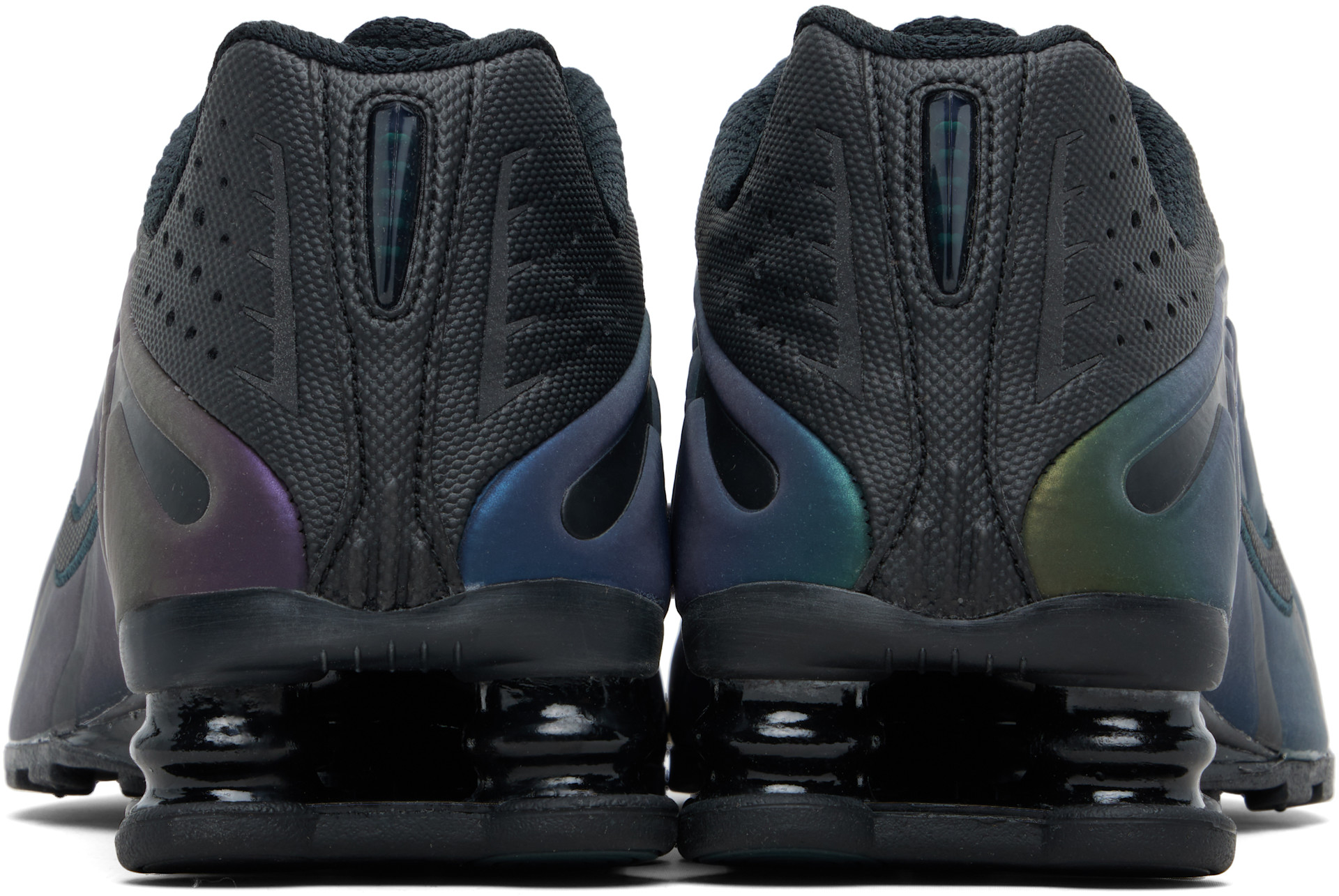 Nike - Baskets Shox TL noir et vert