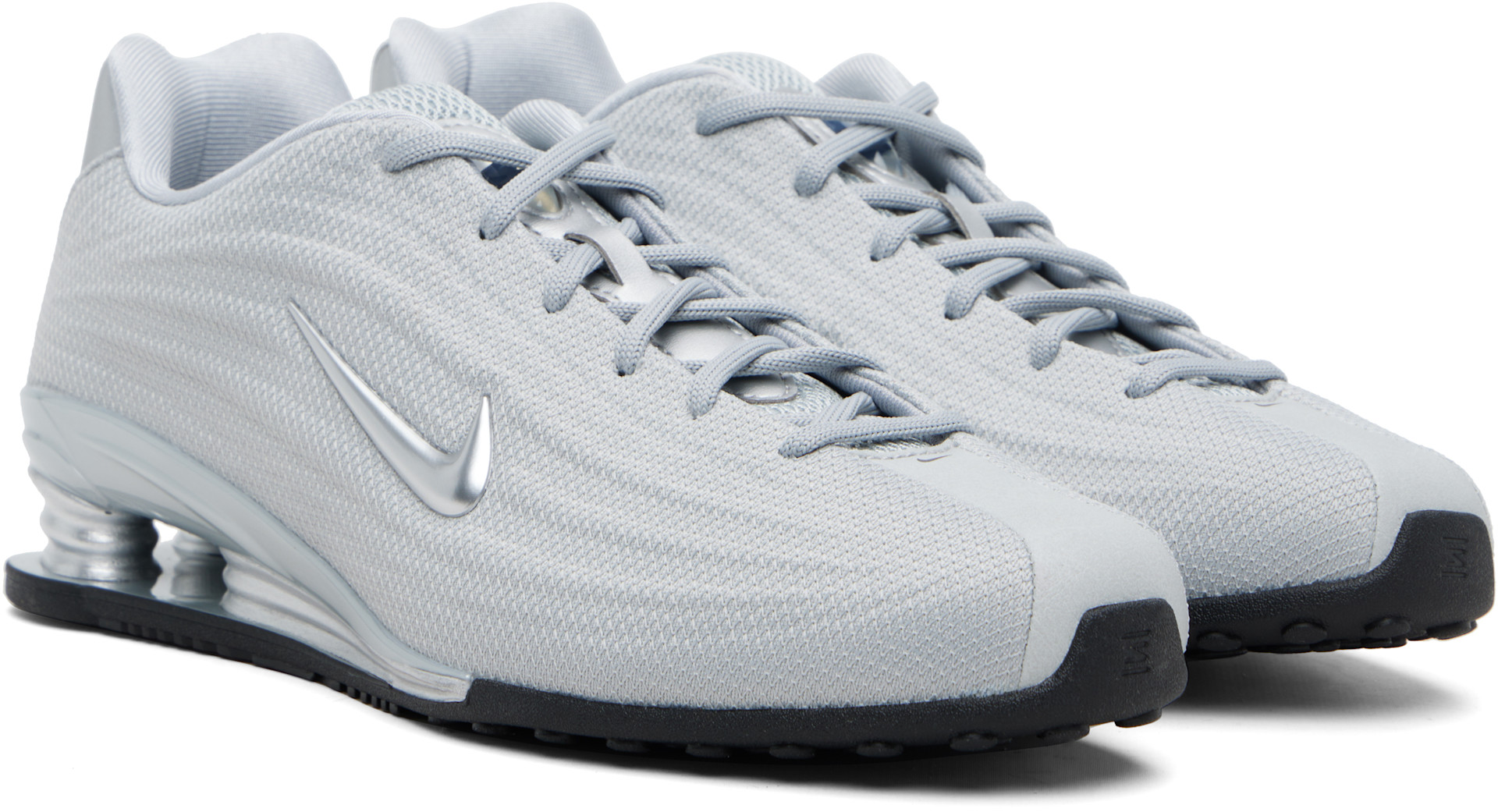 Nike: シルバー Shox Z スニーカー | SSENSE 日本