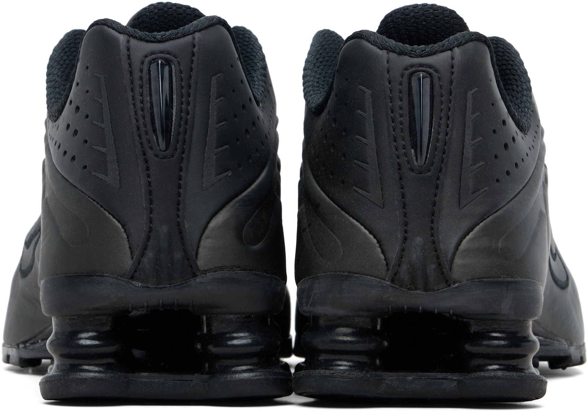 Nike: Black Shox R4 Sneakers | SSENSE Canada