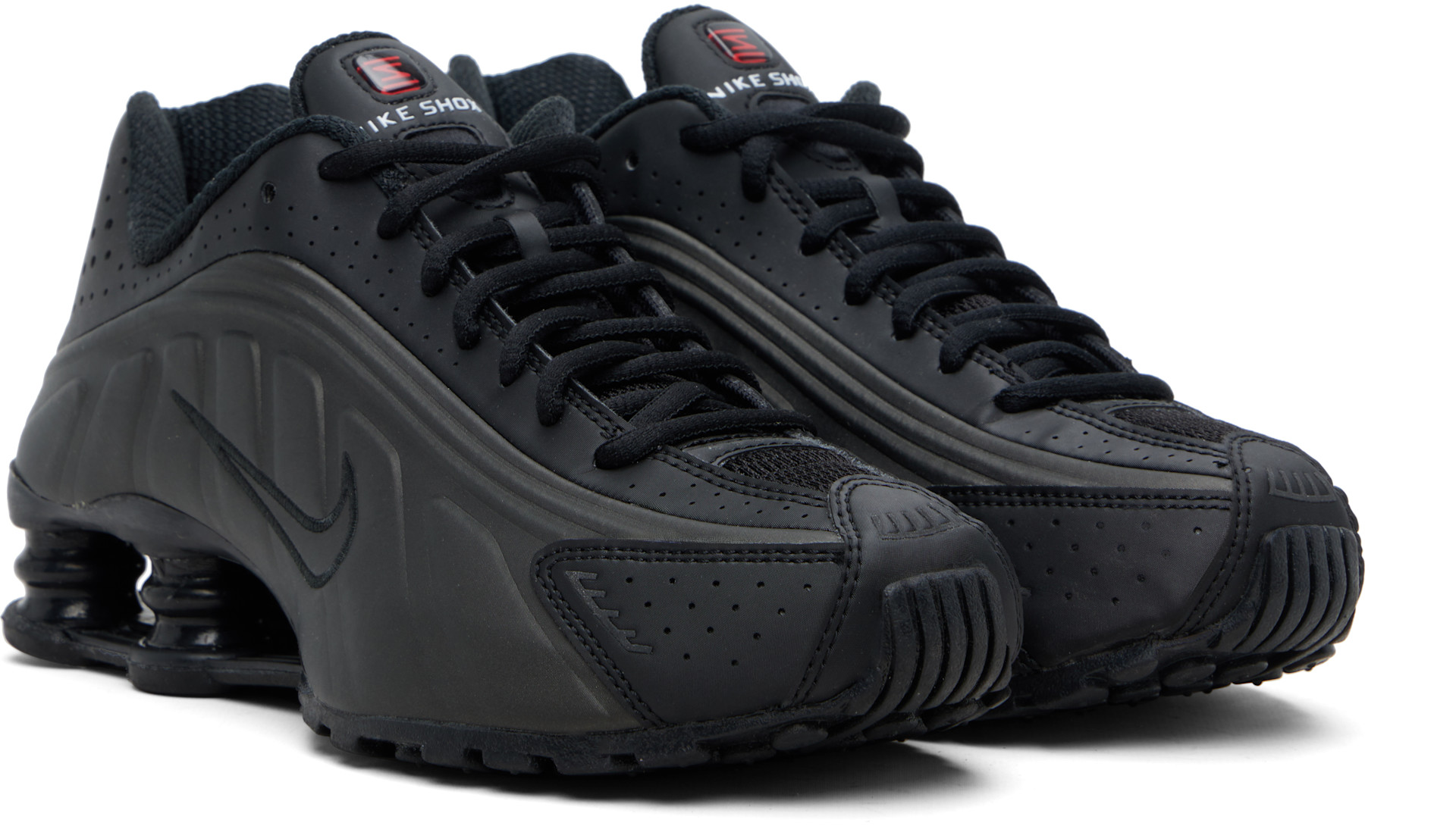 Nike: Black Shox R4 Sneakers | SSENSE