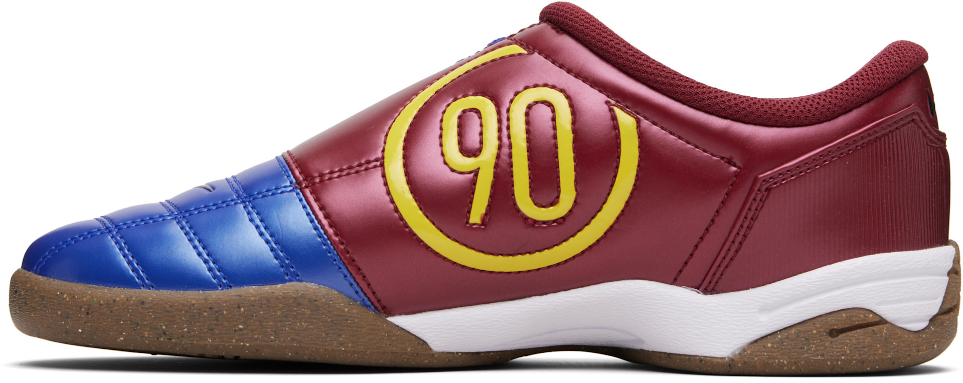 Nike - Baskets Total 90 bleu et bourgogne