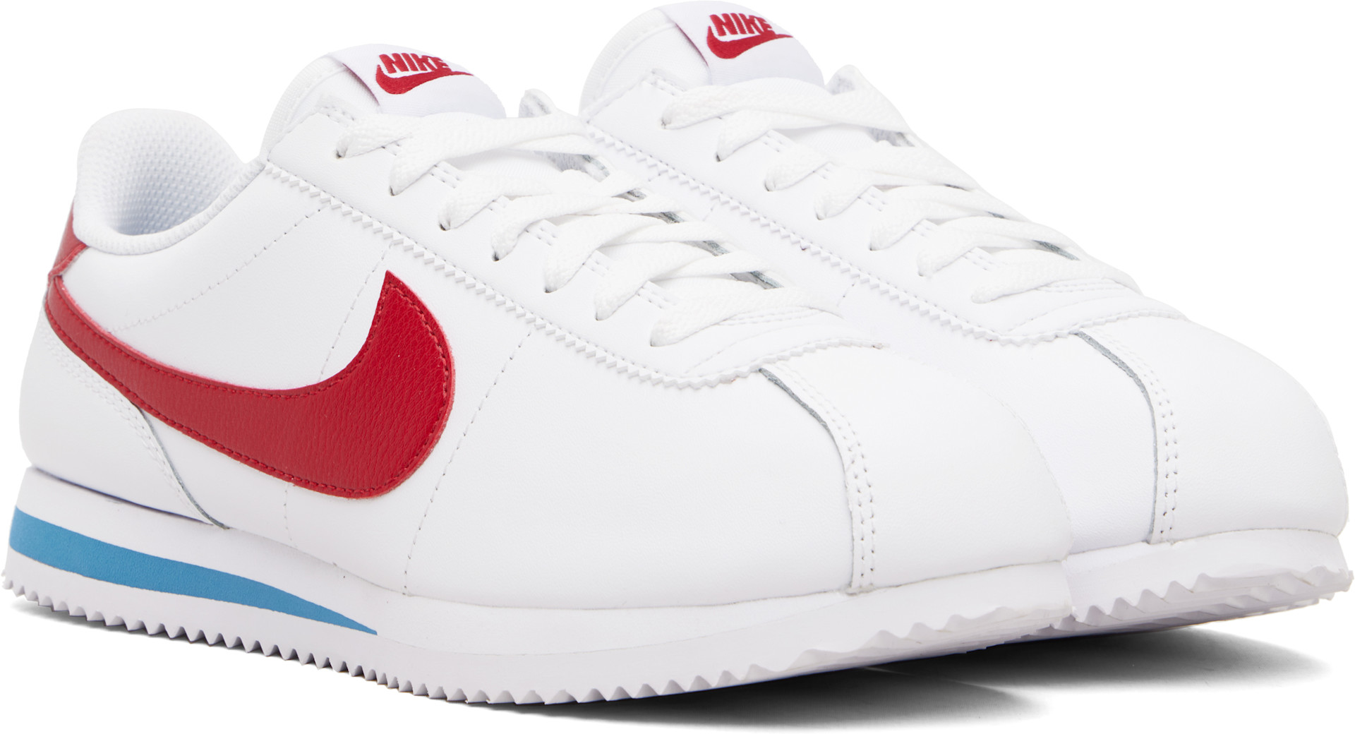 Nike - Baskets basses Cortez blanches
