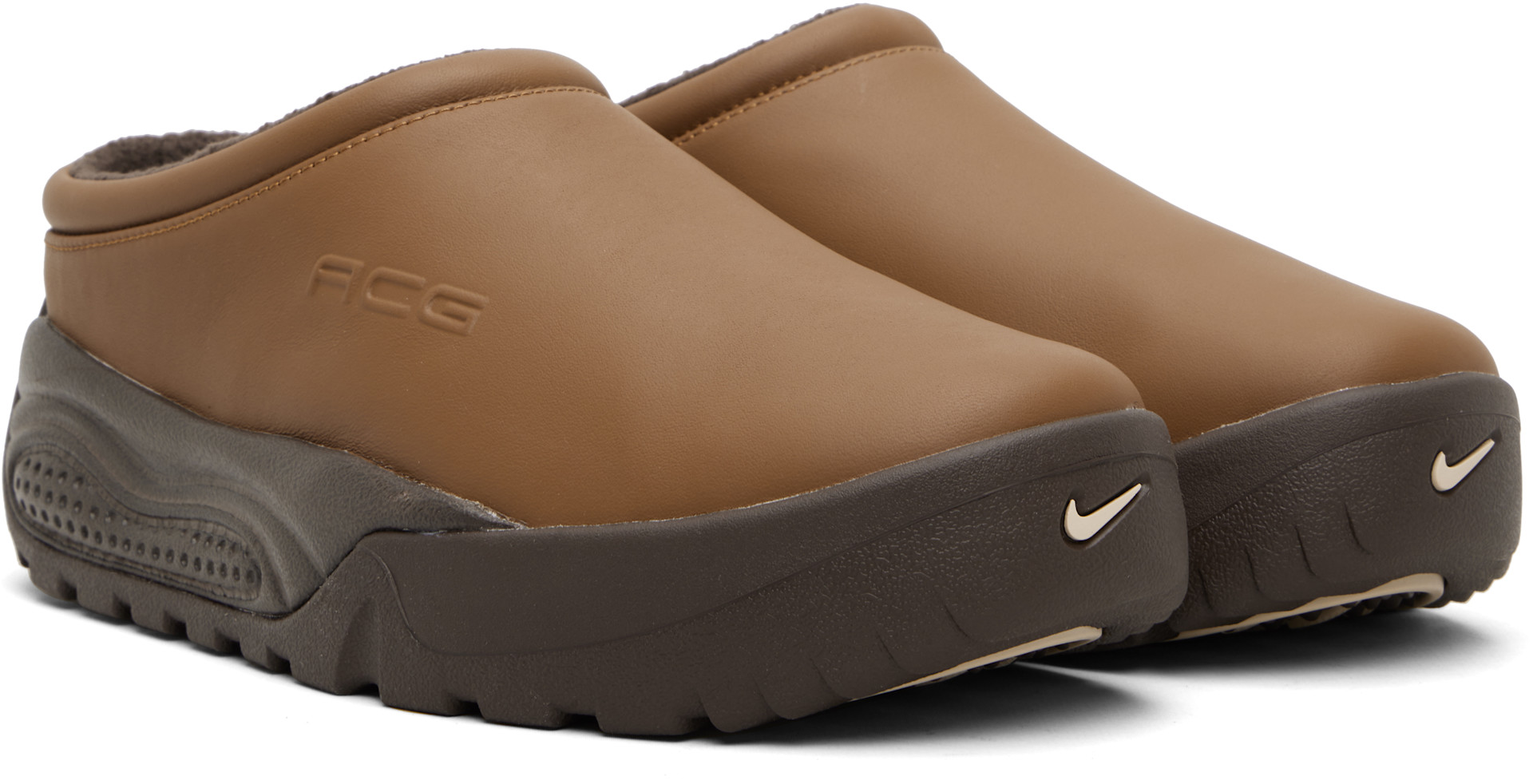 Nike: ブラウン ACG Rufus スリッポン | SSENSE 日本