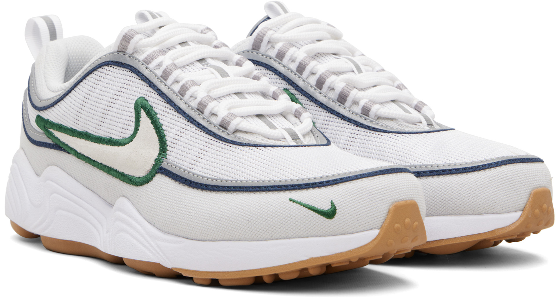 Nike: White Air Zoom Spiridon Sneakers | SSENSE