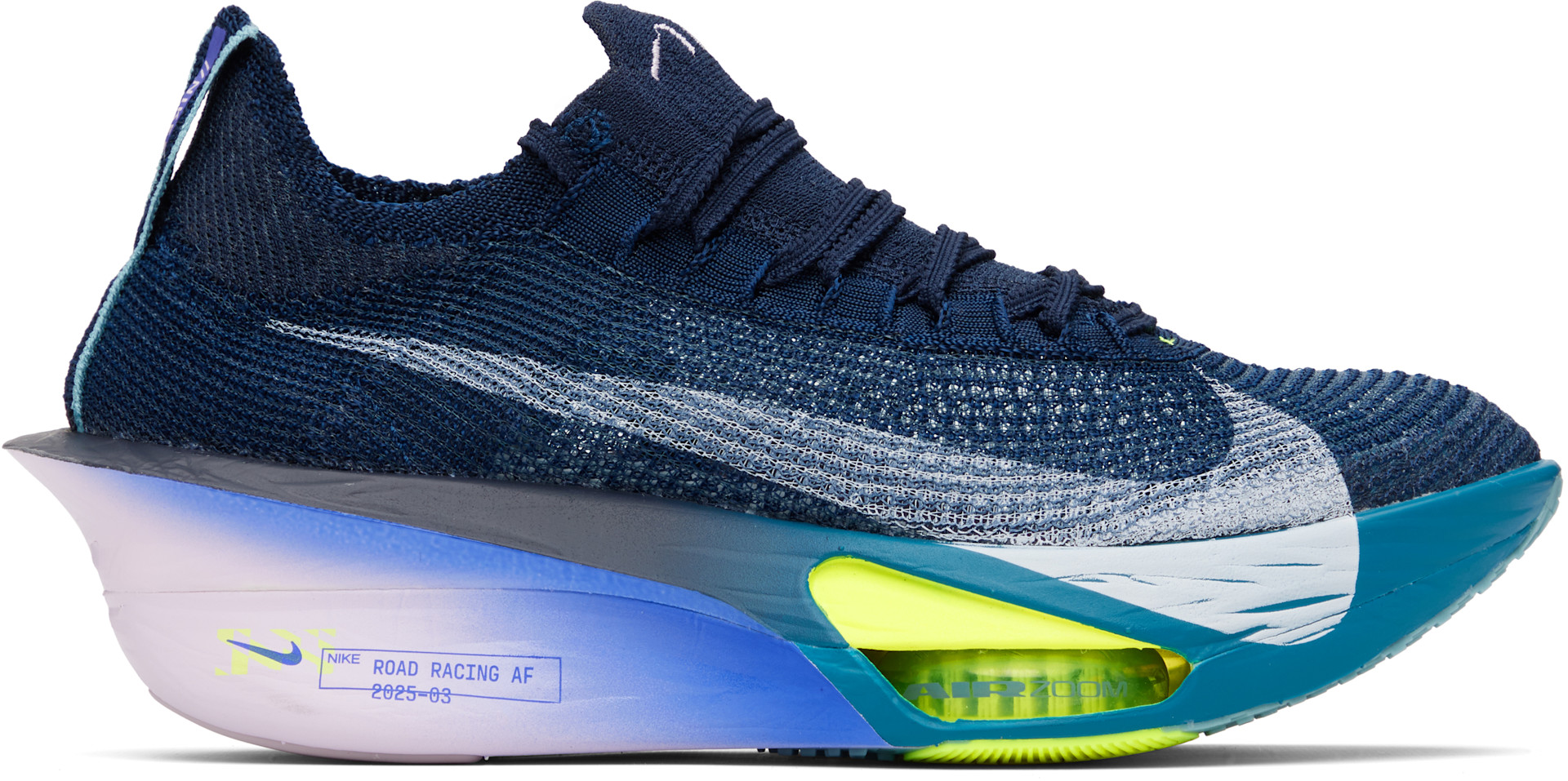 Nike - Baskets Alphafly 3 bleu marine