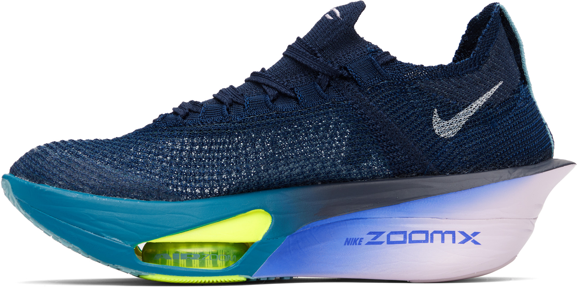 Nike - Baskets Alphafly 3 bleu marine
