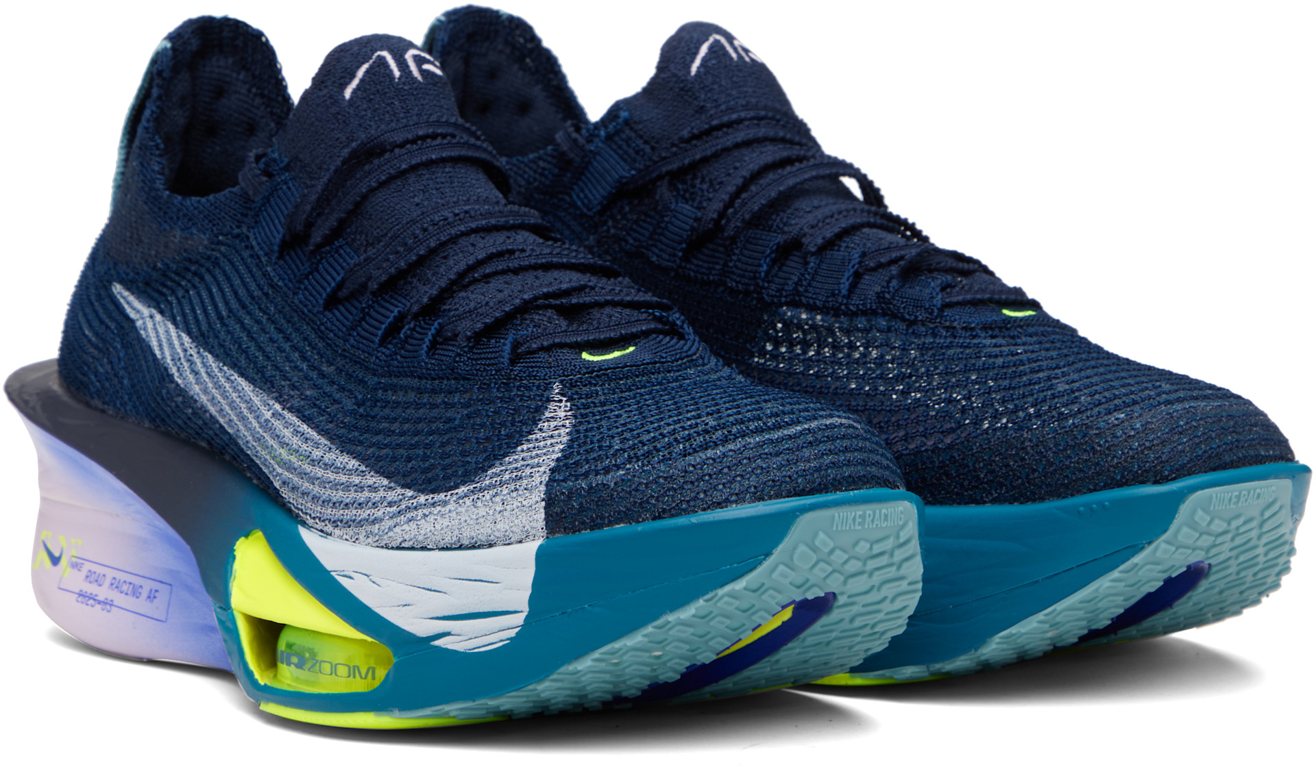 Nike - Baskets Alphafly 3 bleu marine
