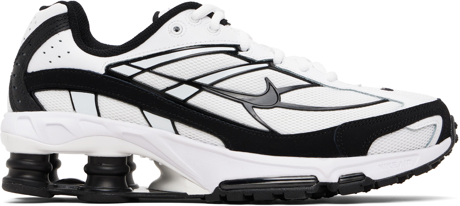 Nike - Baskets Shox Ride 2 noir et blanc