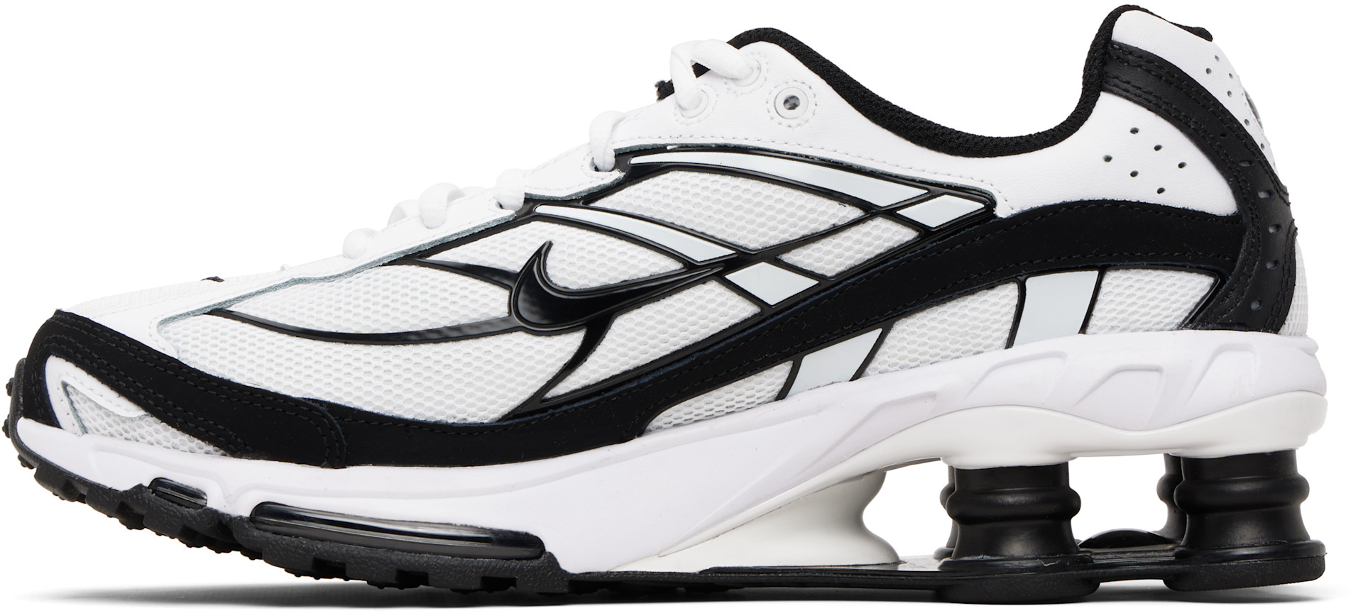 Nike - Baskets Shox Ride 2 noir et blanc