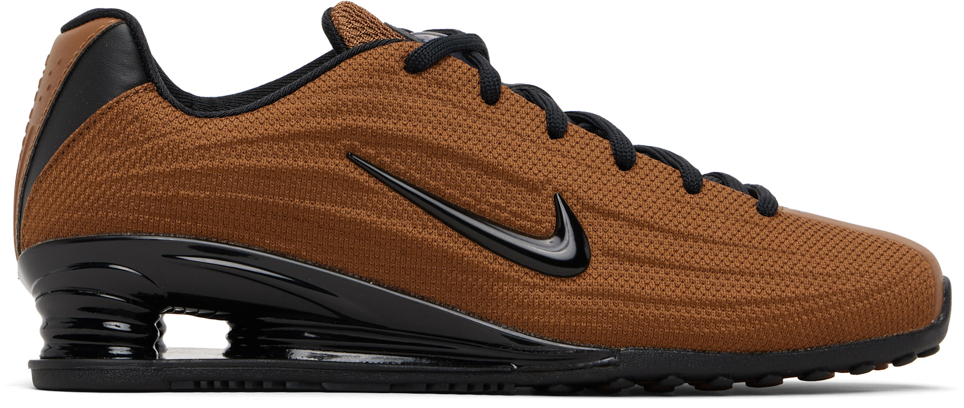 Nike - Baskets Shox Z brunes