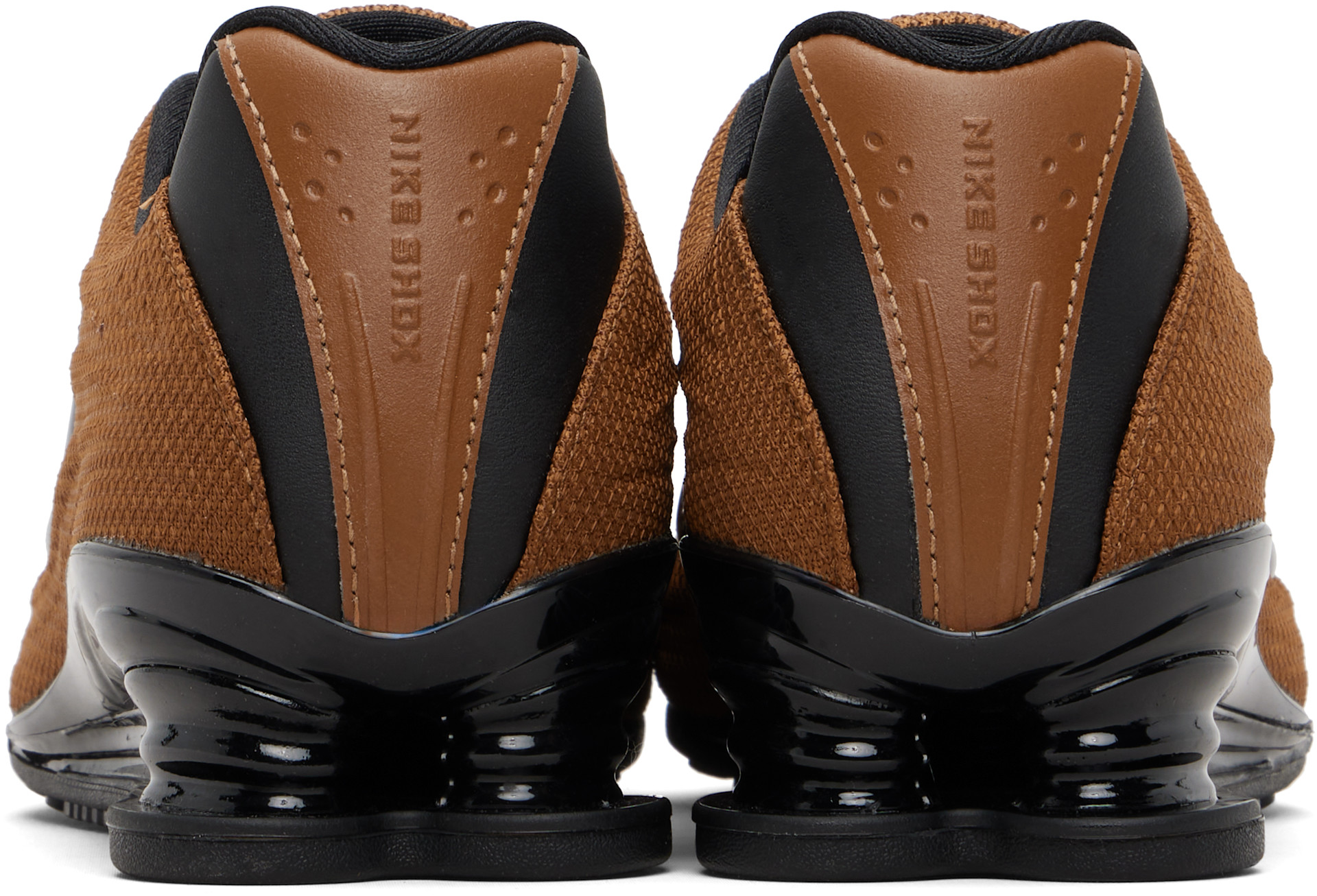 Nike - Baskets Shox Z brunes