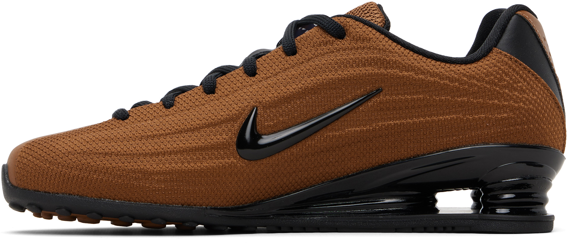 Nike - Baskets Shox Z brunes