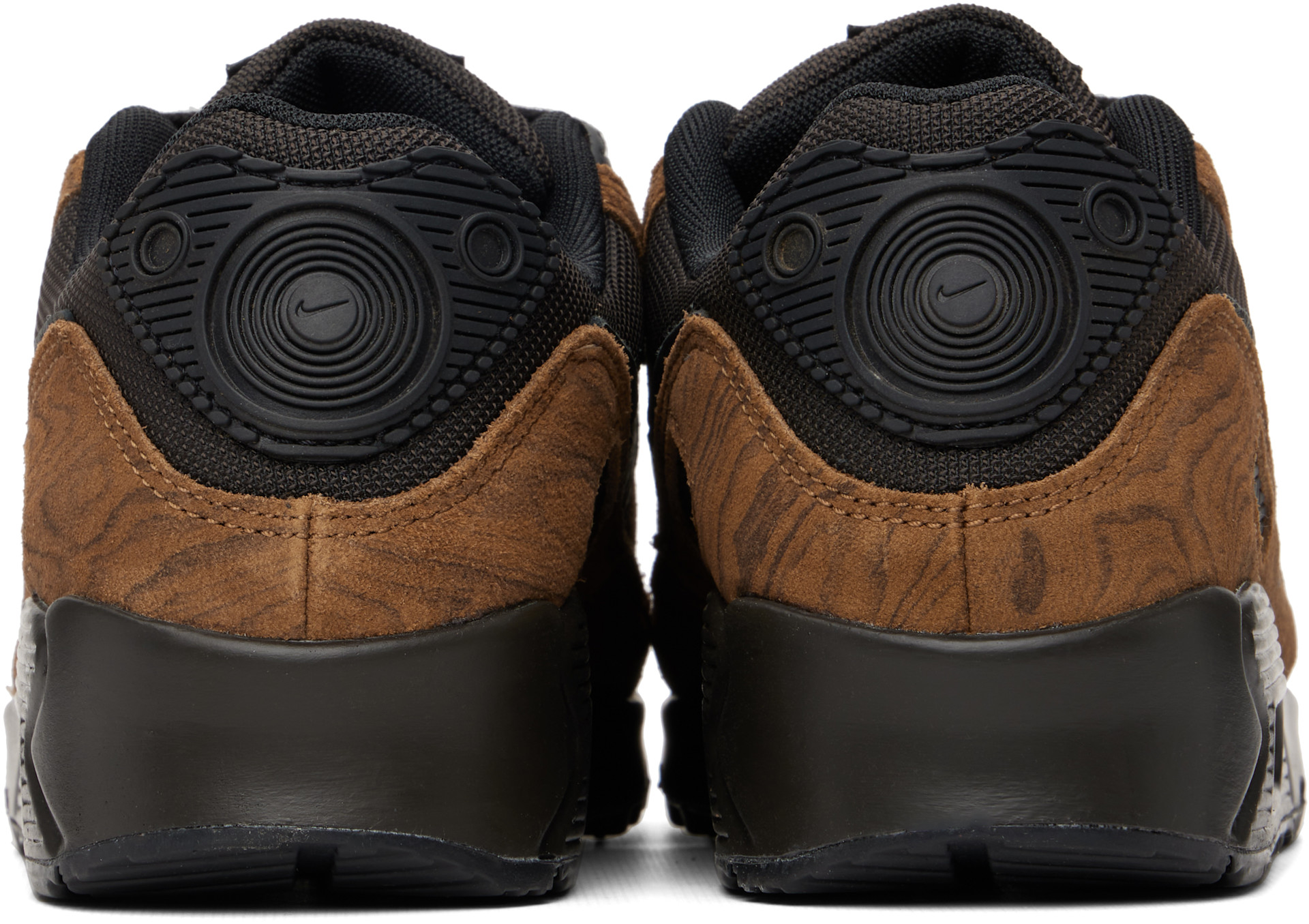 Nike - Baskets Air Max 90 brun clair et brun