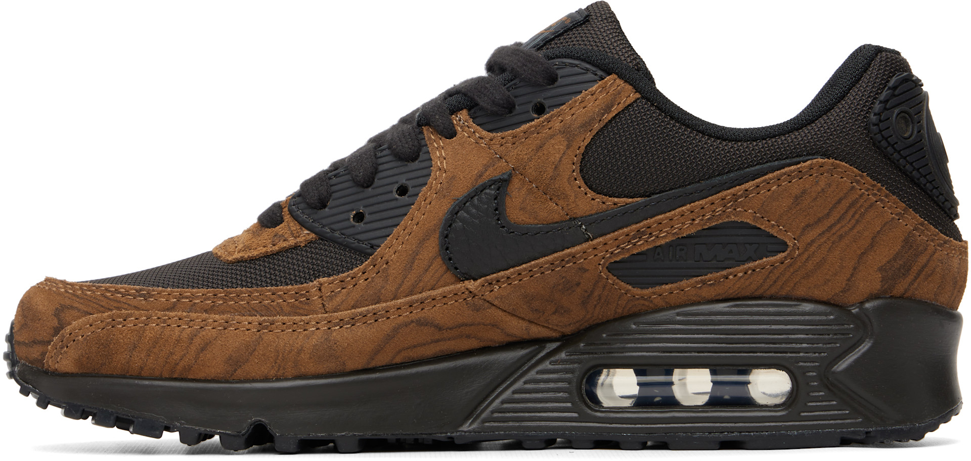 Nike - Baskets Air Max 90 brun clair et brun