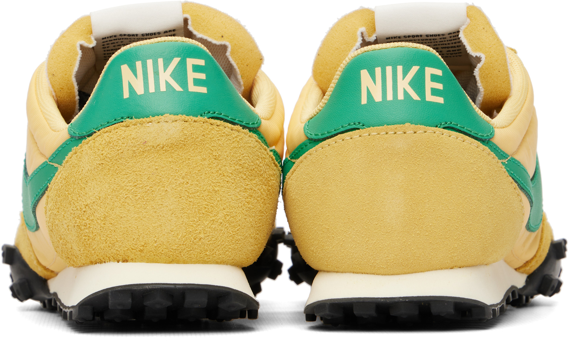 Nike: Yellow Waffle Racer Sneakers | SSENSE Canada