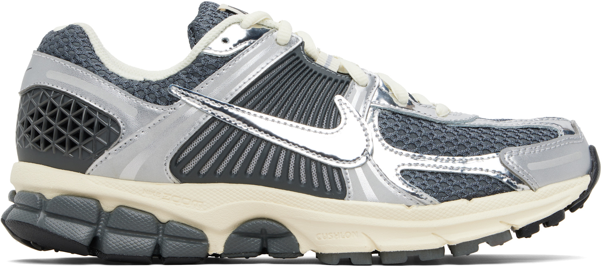 Nike: グレー＆シルバー Zoom Vomero 5 スニーカー | SSENSE 日本