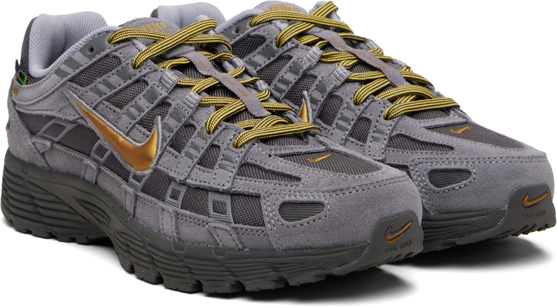 Nike: Gray P-6000 Premium CORDURA Sneakers | SSENSE