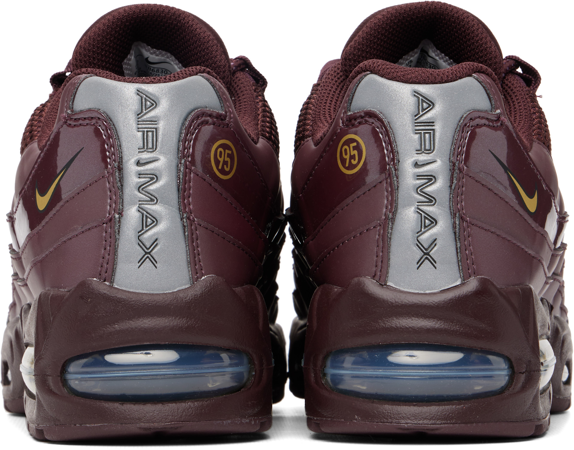 Nike - Baskets Air Max 95 Big Bubble bourgogne