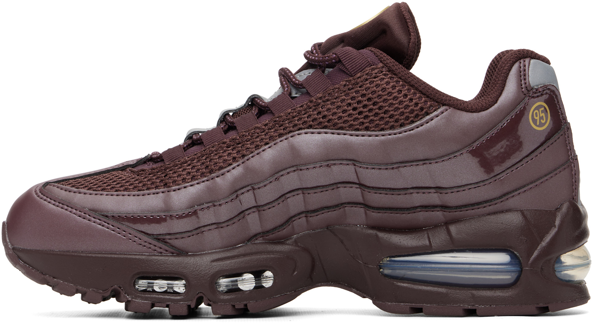 Nike - Baskets Air Max 95 Big Bubble bourgogne