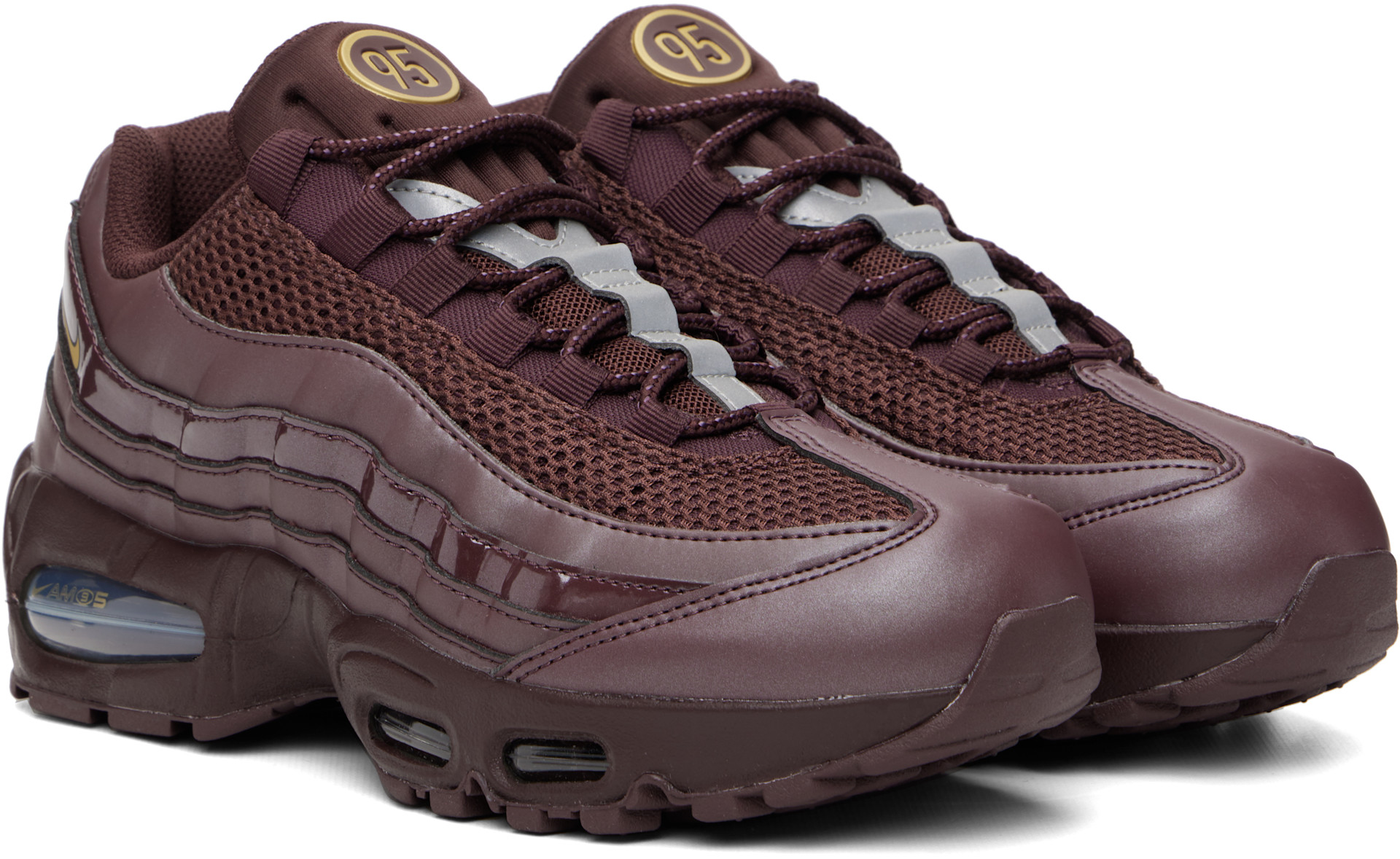 Nike - Baskets Air Max 95 Big Bubble bourgogne