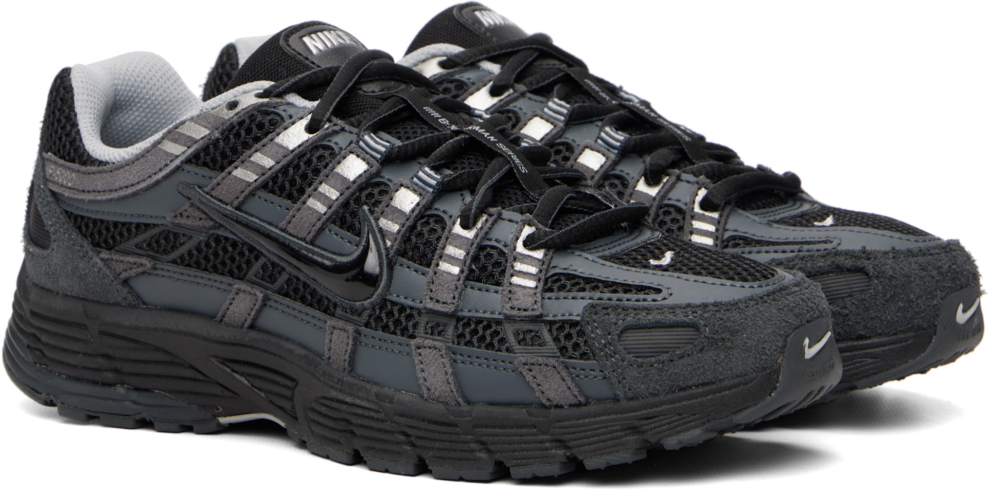 Nike ブラック スエード スニーカー Nike: ブラック Nike P-6000 スエード スニーカー | SSENSE 日本