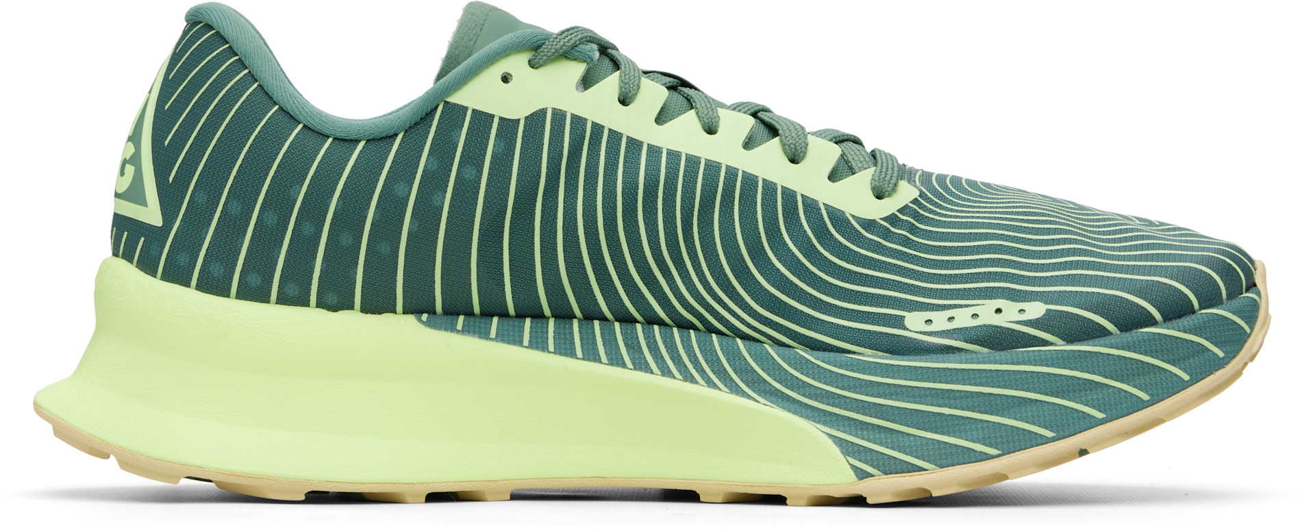 Nike: Green ACG Ultrafly Trail Sneakers | SSENSE