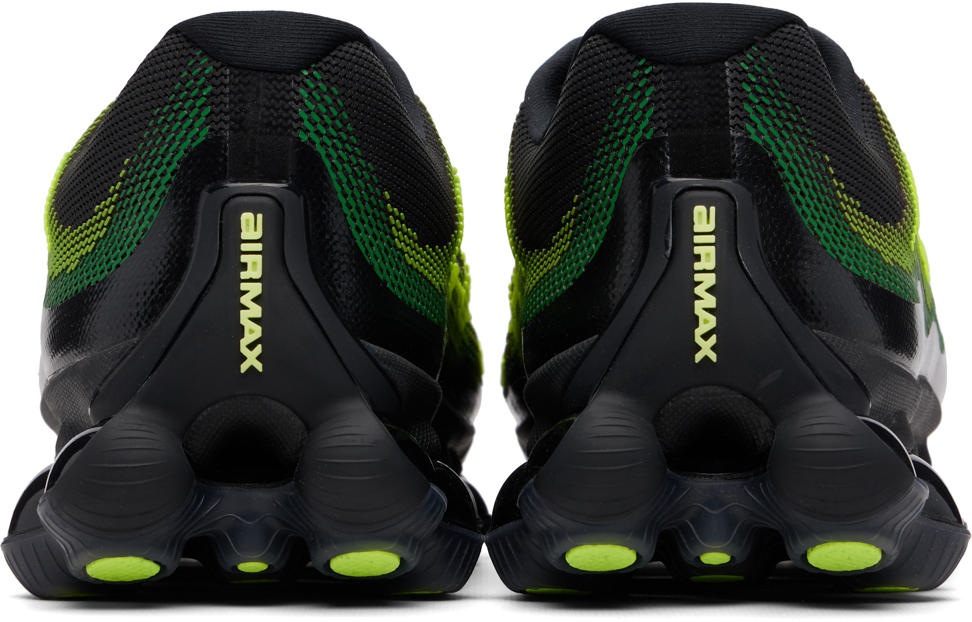 Nike - Baskets Air Liquid Max noir et vert