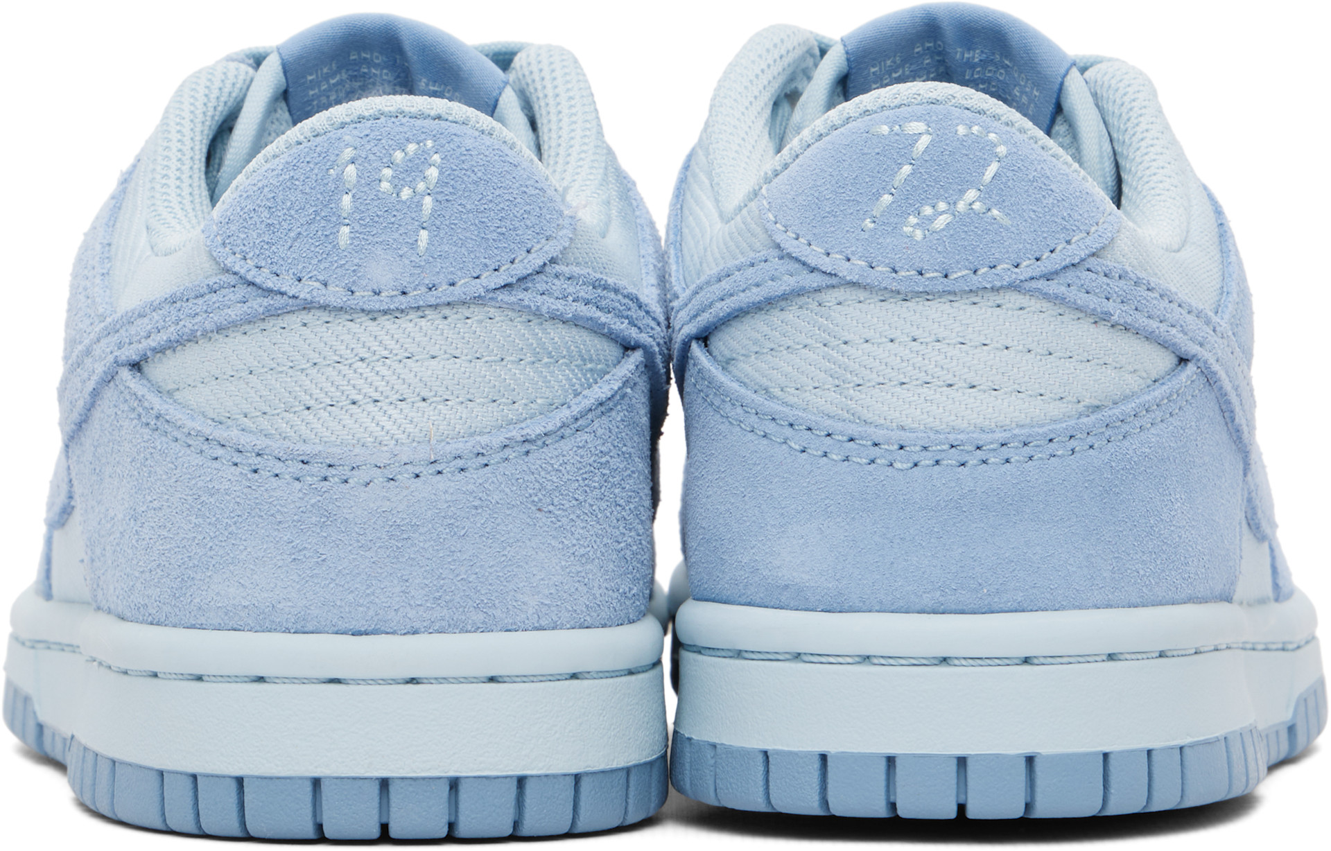Nike: ジュニア｜ブルー Dunk Low SE スニーカー | SSENSE 日本
