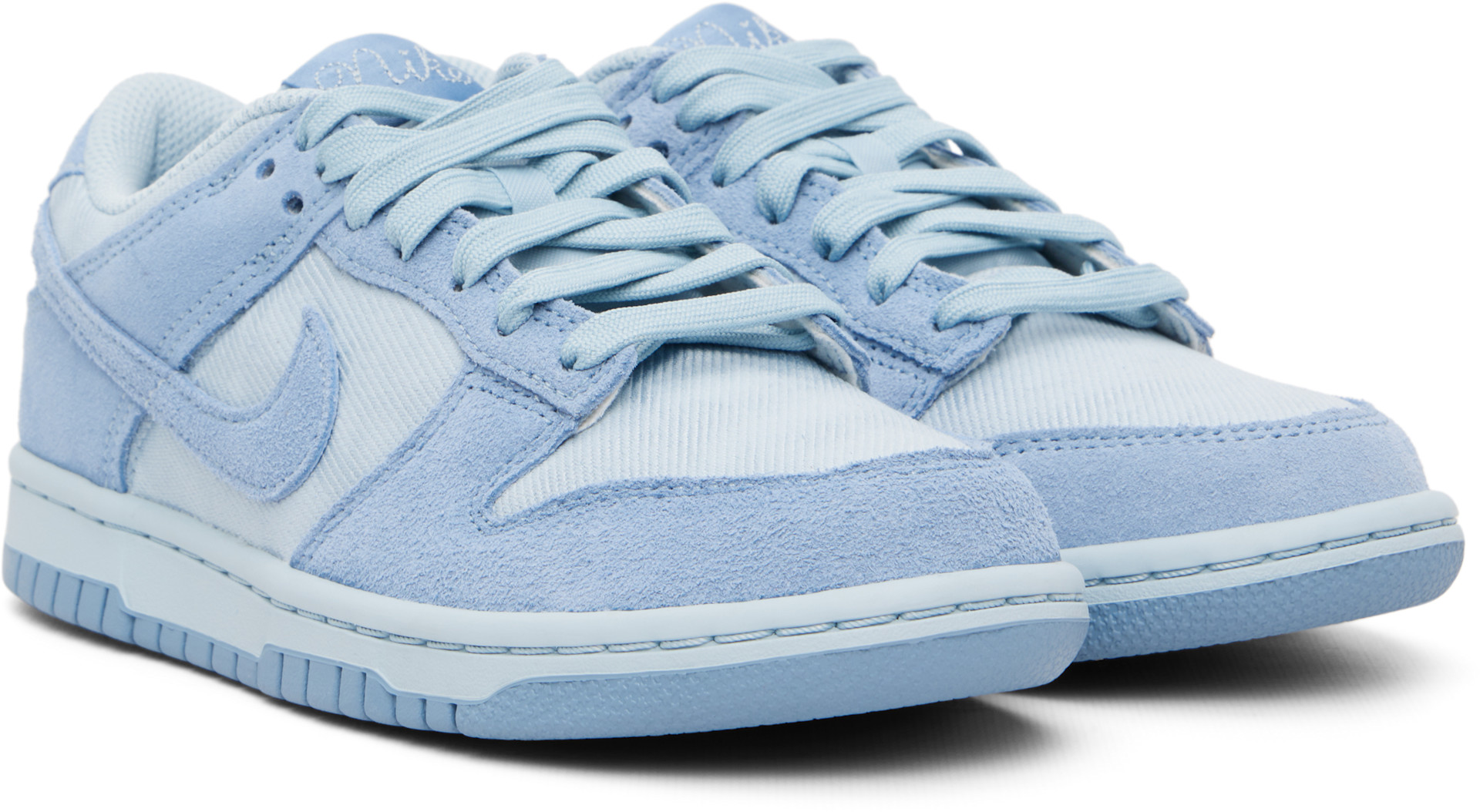 Nike: ジュニア｜ブルー Dunk Low SE スニーカー | SSENSE 日本