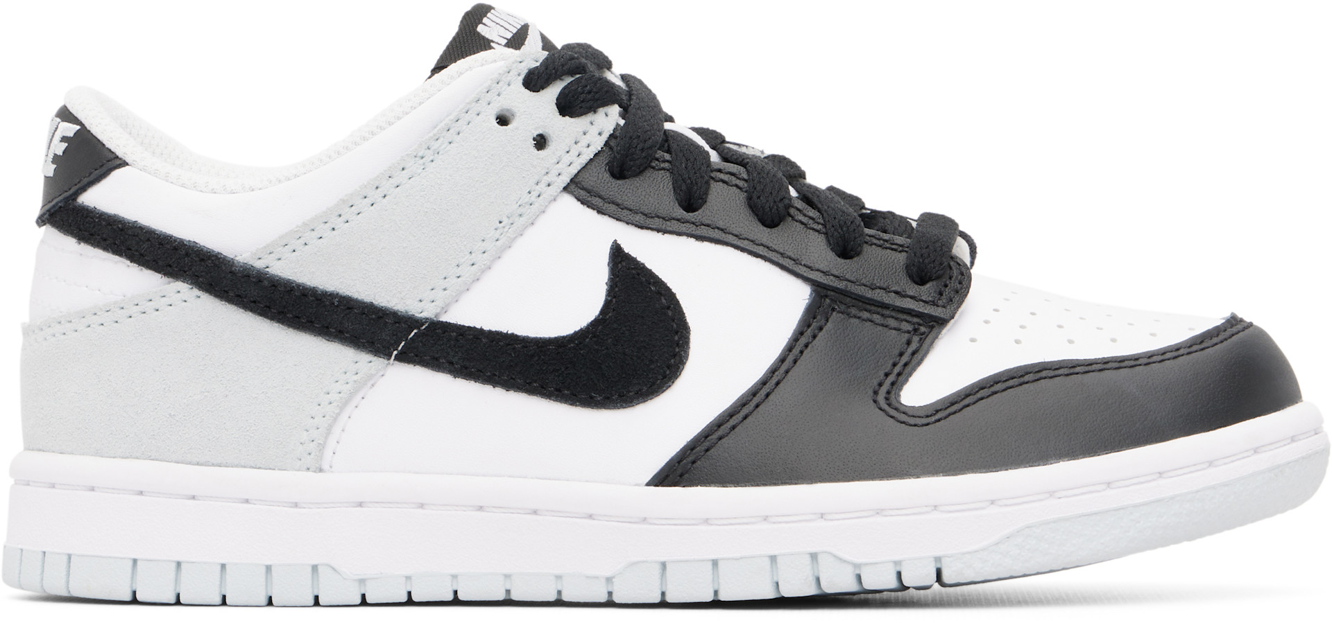 Nike - Jeune | Baskets basses Dunk blanc et noir