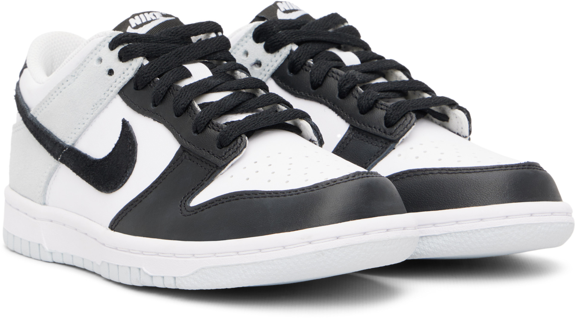 Nike - Jeune | Baskets basses Dunk blanc et noir