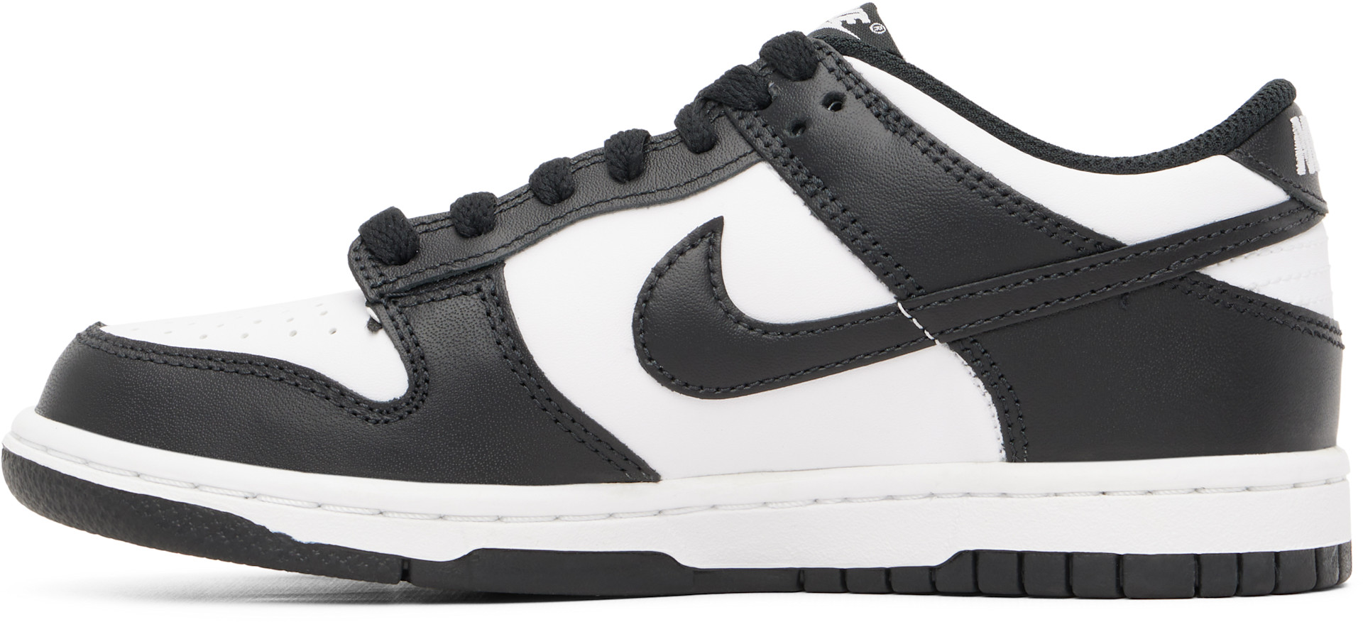 Nike - Jeune | Baskets basses Dunk noir et blanc
