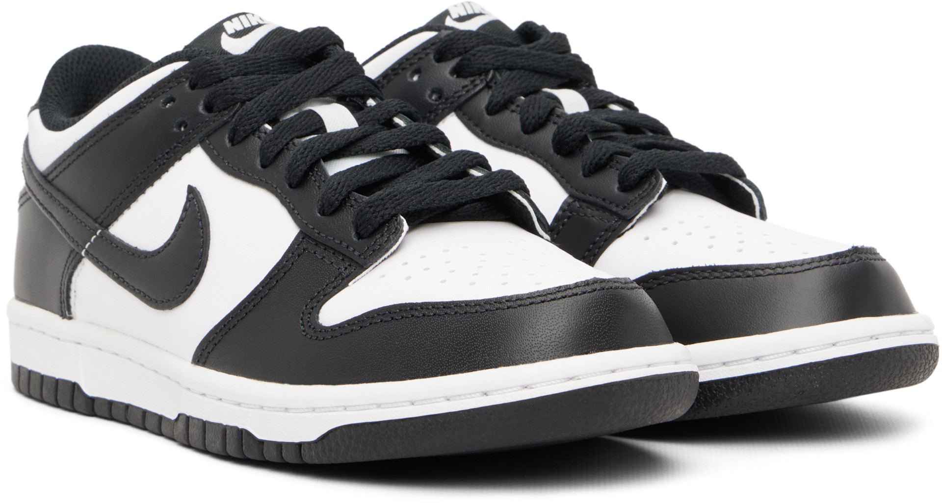 Nike - Jeune | Baskets basses Dunk noir et blanc