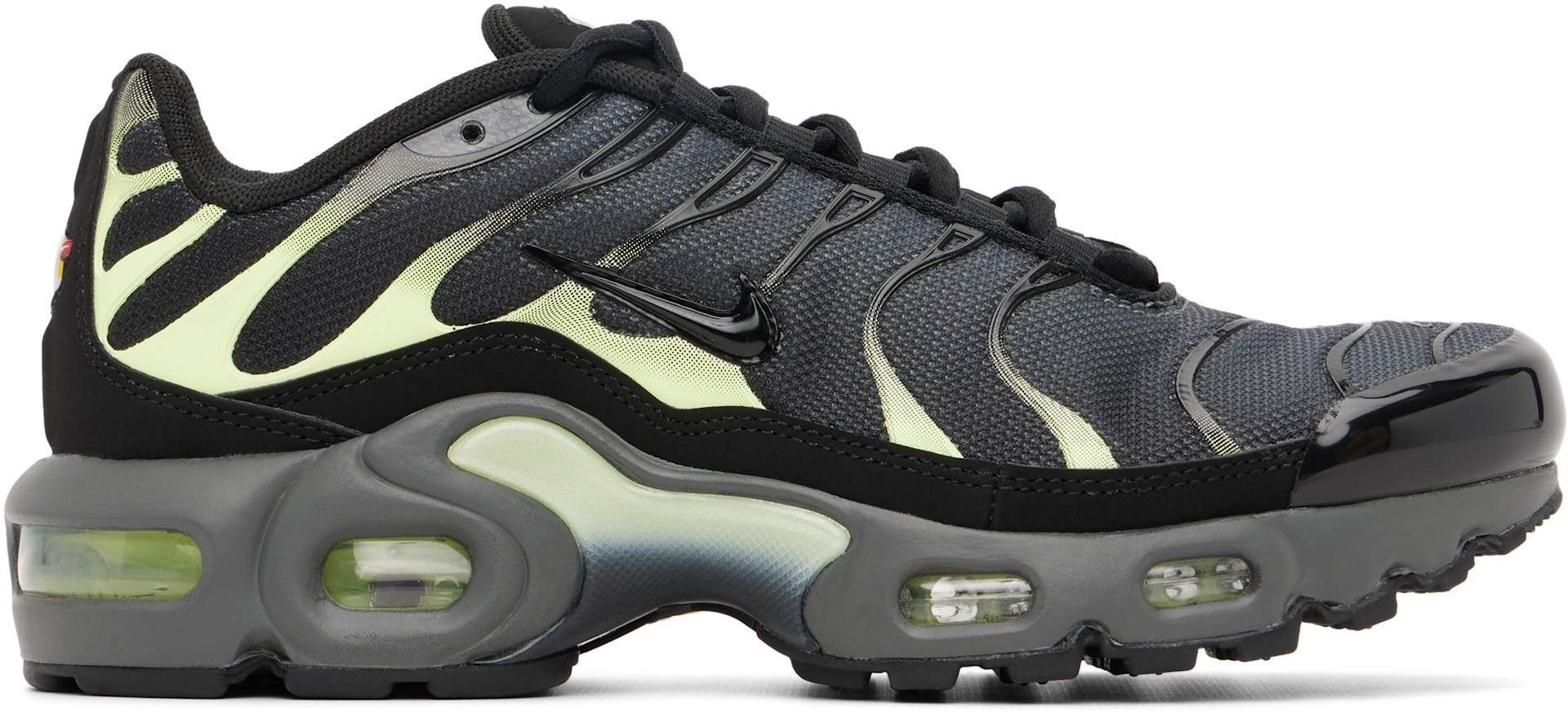 Nike - Jeune | Basket Air Max Plus gris et vert
