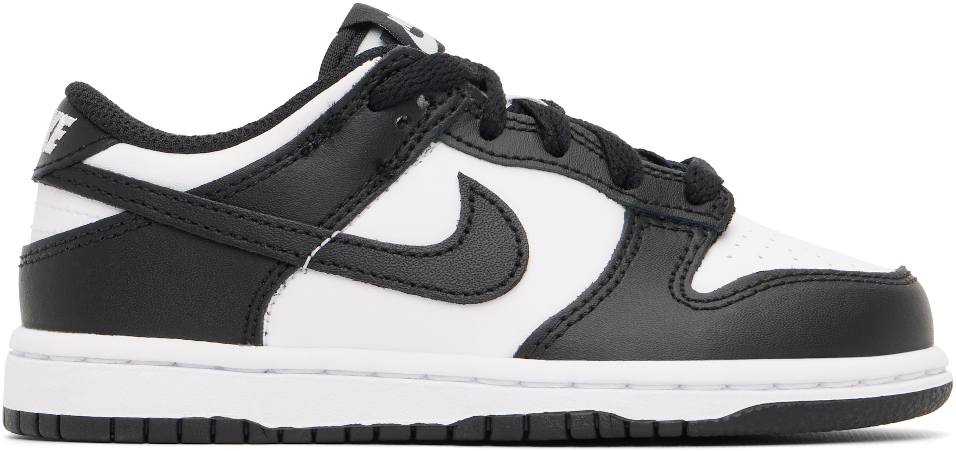 Nike - Enfant | Baskets basses Dunk blanc et noir