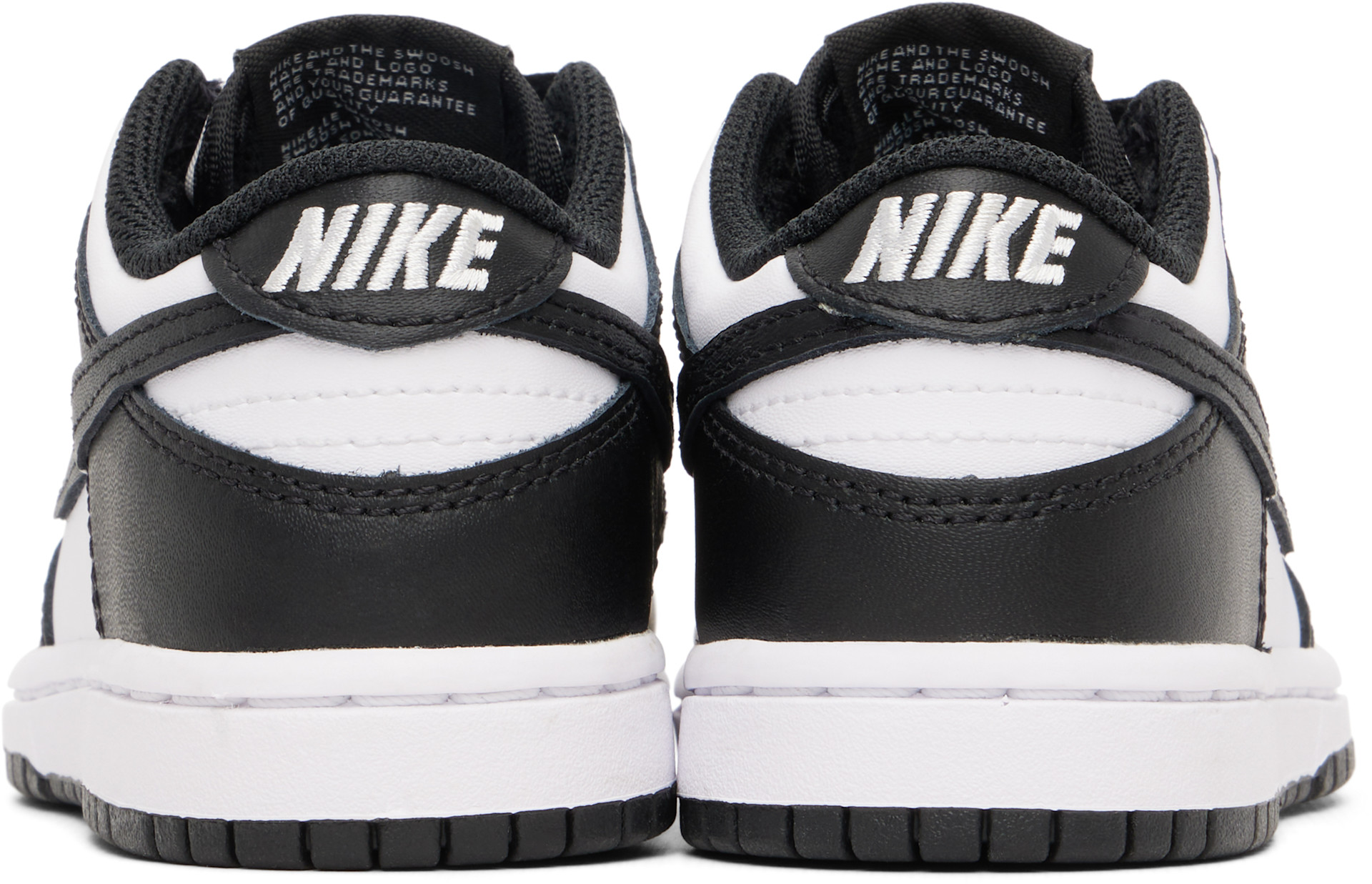 Nike - Enfant | Baskets basses Dunk blanc et noir